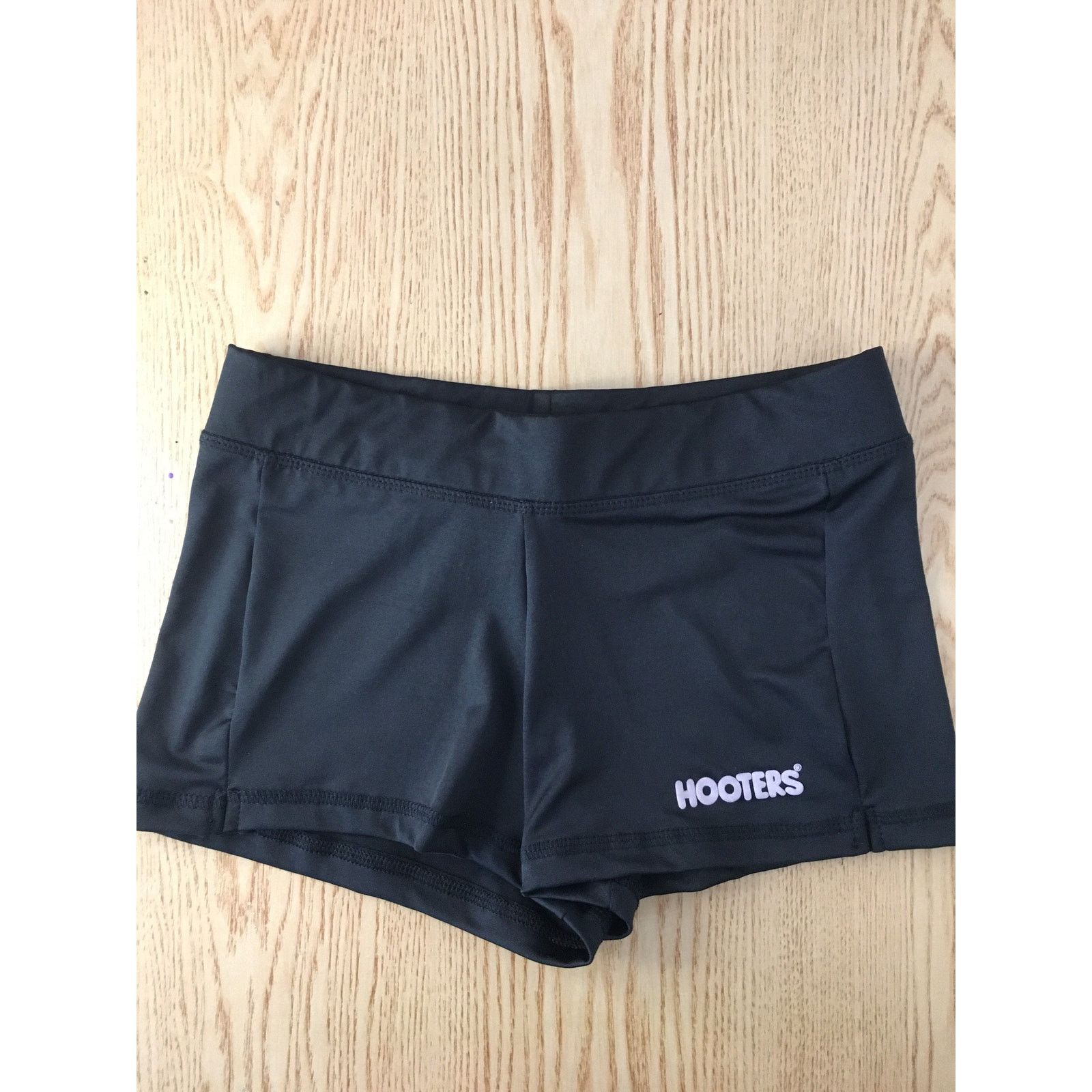 Other New Rare Sexy Hooters Girl Uniform Black Shorts Stretchy Xxs Size 24" / US 00 / IT 34 - 10 Thumbnail