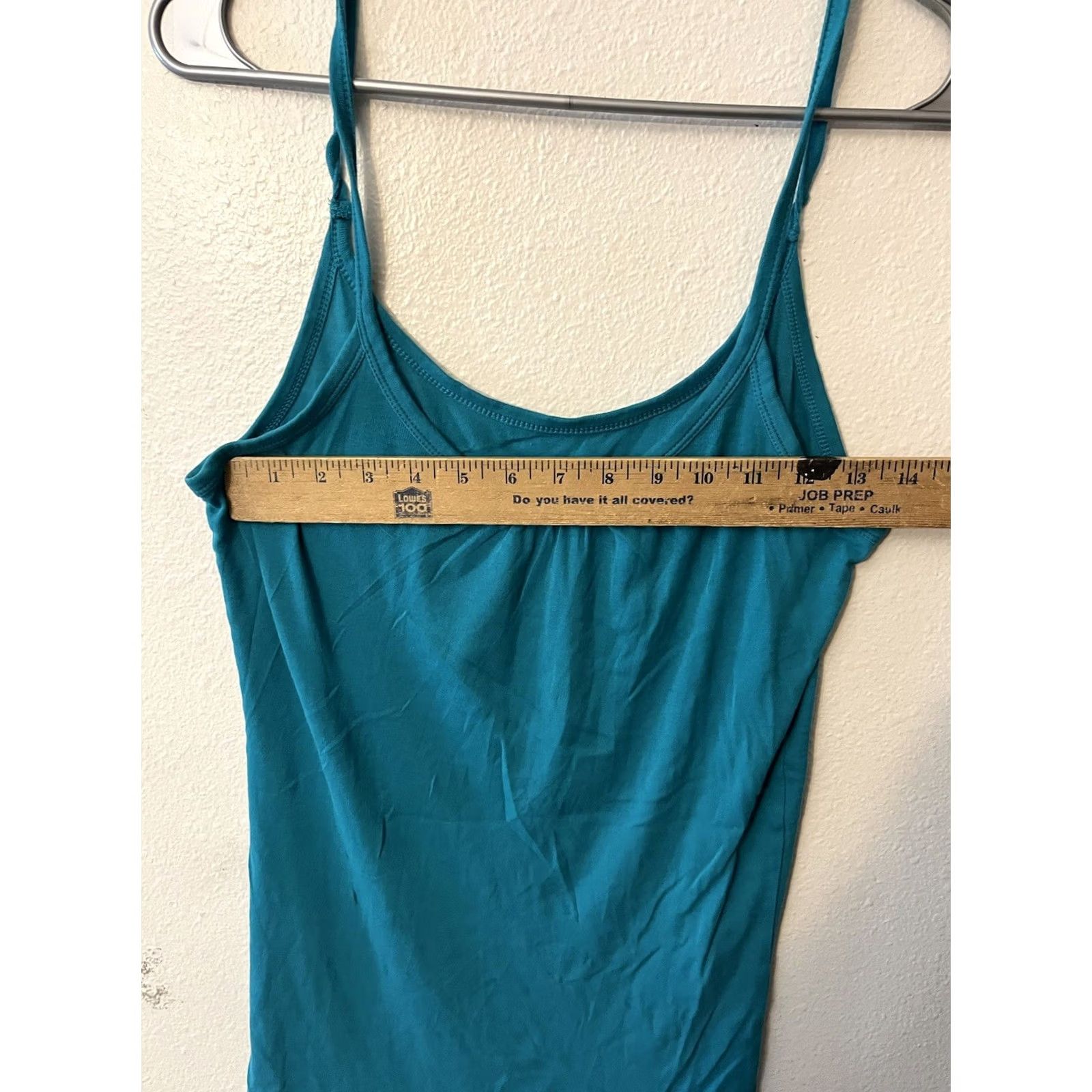 Banana Republic Banana Republic Tank Womens Medium Blue Cami Solid Cotton Blend Lightweight Size M / US 6-8 / IT 42-44 - 4 Thumbnail