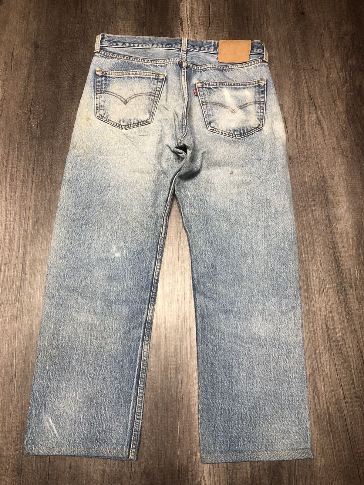Levi's Vintage Clothing Levi's 501 Stamp Button 190 Size US 32 / EU 48 - 2 Thumbnail
