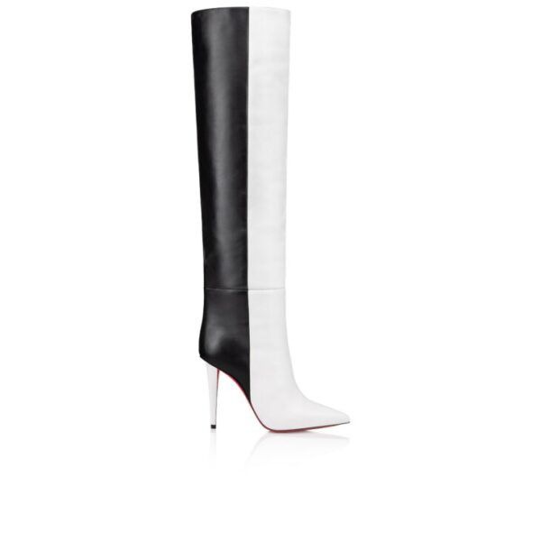 Christian Louboutin o1w1db10325 Boots in white and black Size US 11 / IT 41 - 1 Thumbnail