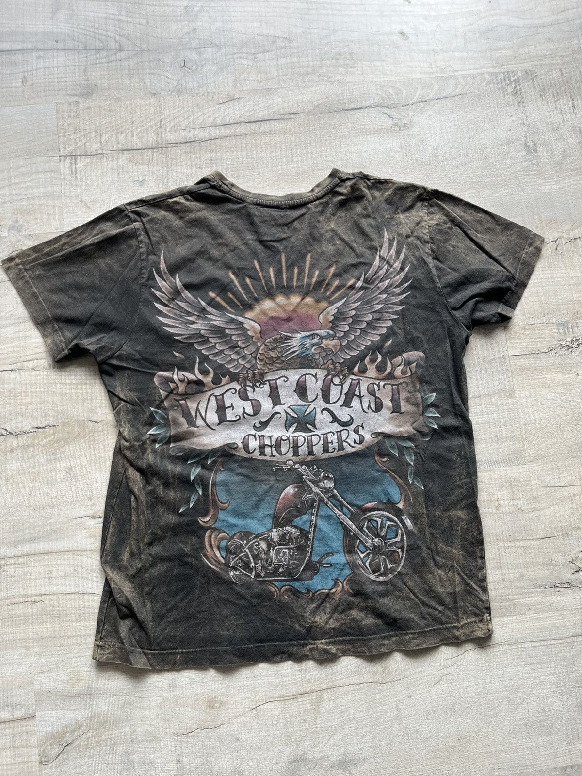 West Coast Choppers Vintage y2k OG West Coast Choppers full print tshirt Size US M / EU 48-50 / 2 - 1 Thumbnail