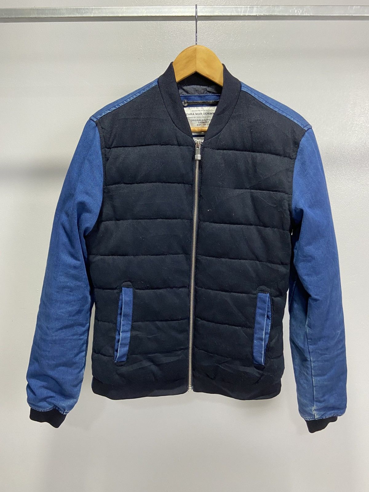 Japanese Brand × Zara Zara man Denimwear jacket Size US M / EU 48-50 / 2 - 1 Thumbnail