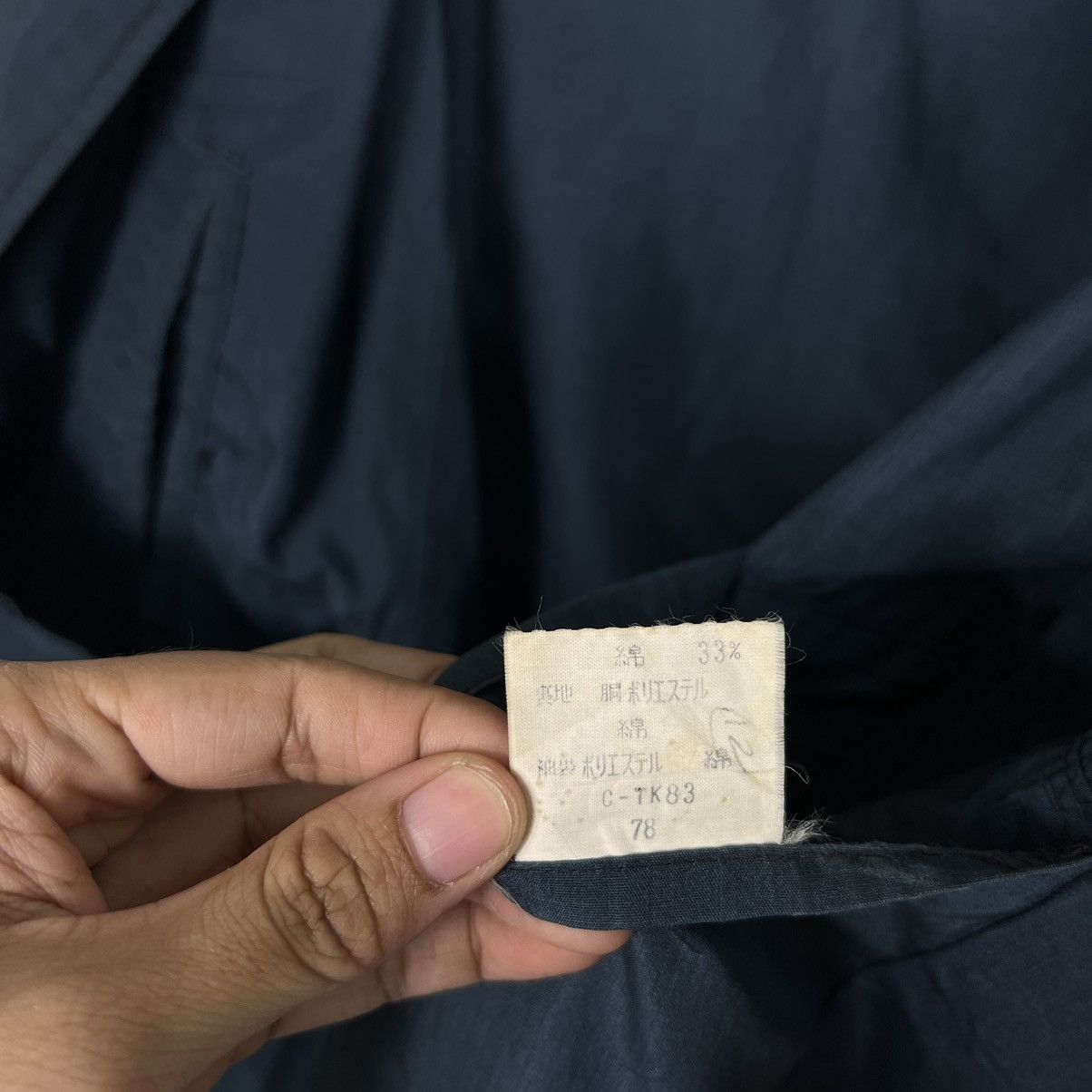 Burberry 🔥 NAVY BLUE BURBERRYS TRENCH COAT MADE IN ENGLAND Size US M / EU 48-50 / 2 - 15 Thumbnail