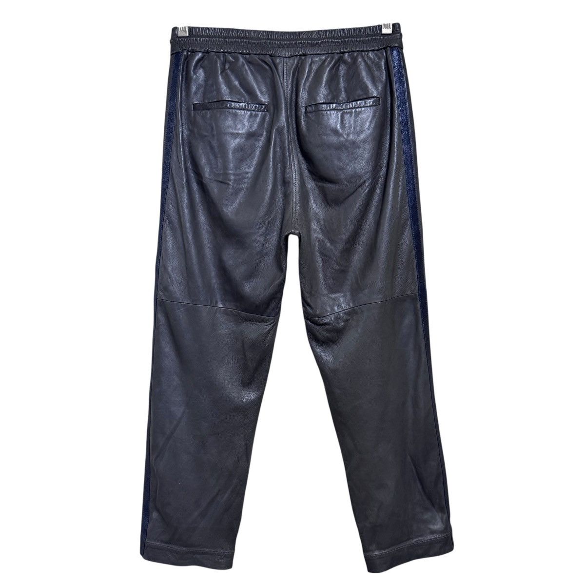 Brunello Cucinelli Brunello Cucinelli Leather Drawstrings Pants Size 29" - 3 Thumbnail