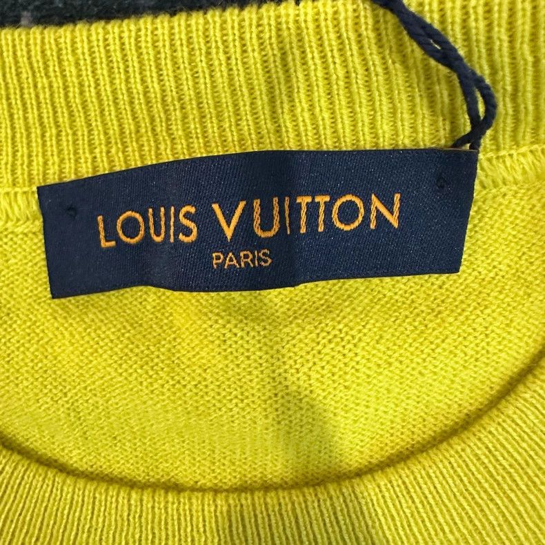Louis Vuitton Louis Vuitton Solid color micro mark round neck pullover l Size US M / EU 48-50 / 2 - 5 Thumbnail