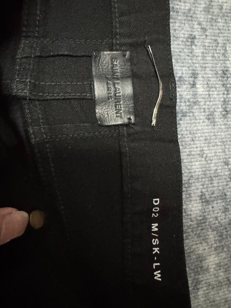 Yves Saint Laurent saint laurent13fw Show Stretch Skinny Basic Cow Jeans 2503- Size US 28 / EU 44 - 5 Thumbnail
