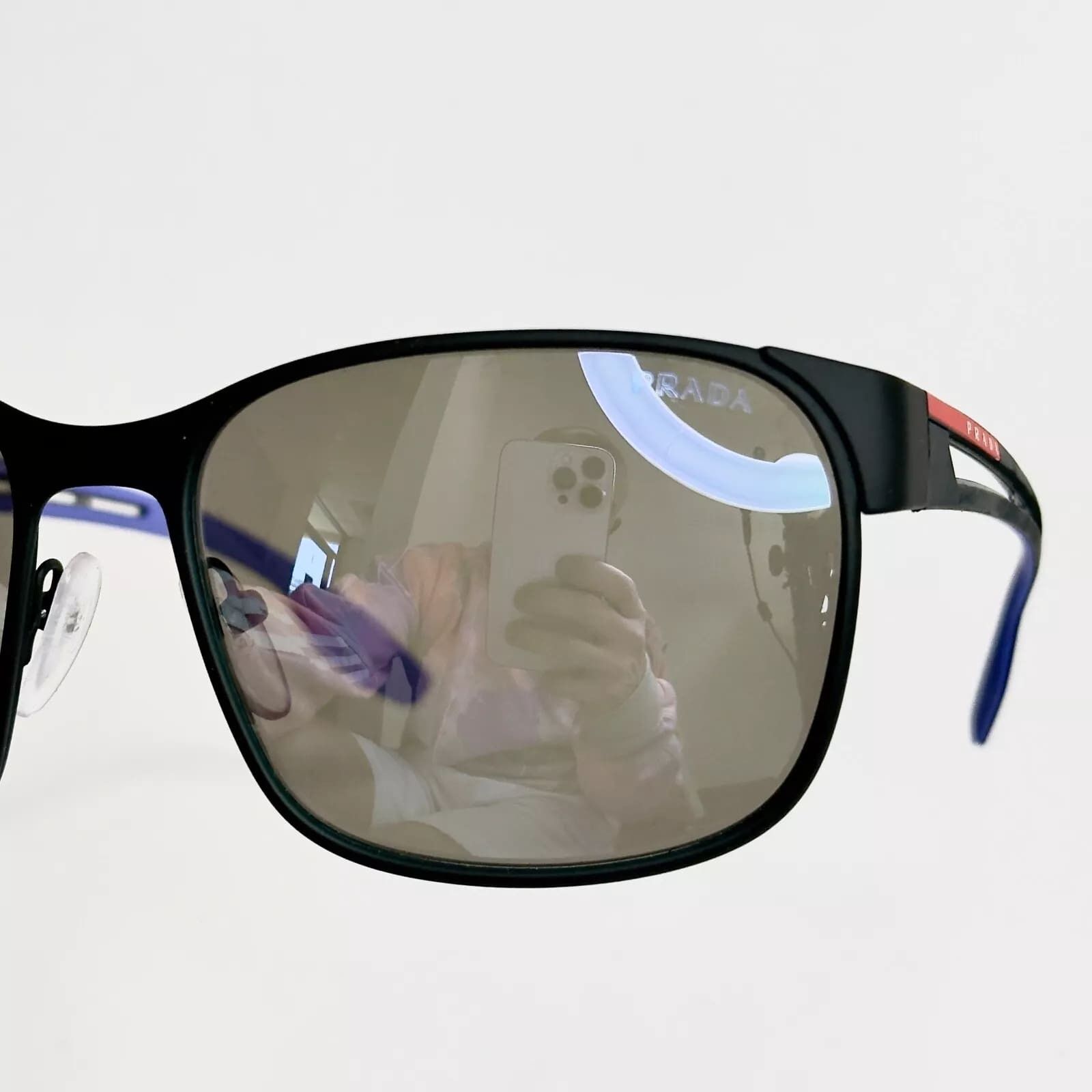 Prada PRADA 52T LINEA ROSSA PS52TS Matte Black Sport Sunglasses Size ONE SIZE - 7 Thumbnail