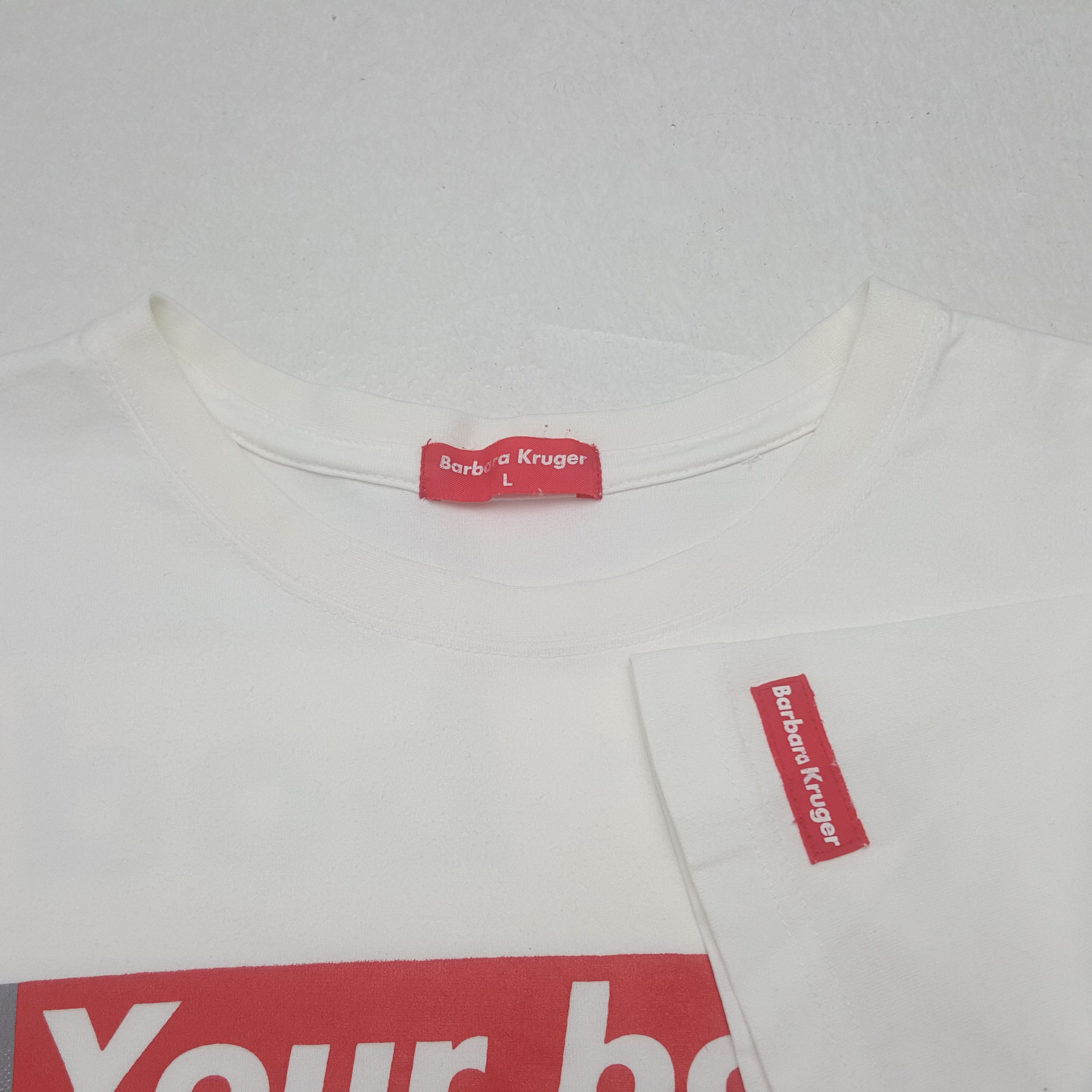 Barbara Kruger Vintage Barbara Kruger Japanese Brand Tshirt C299N80 Size US L / EU 52-54 / 3 - 5 Thumbnail