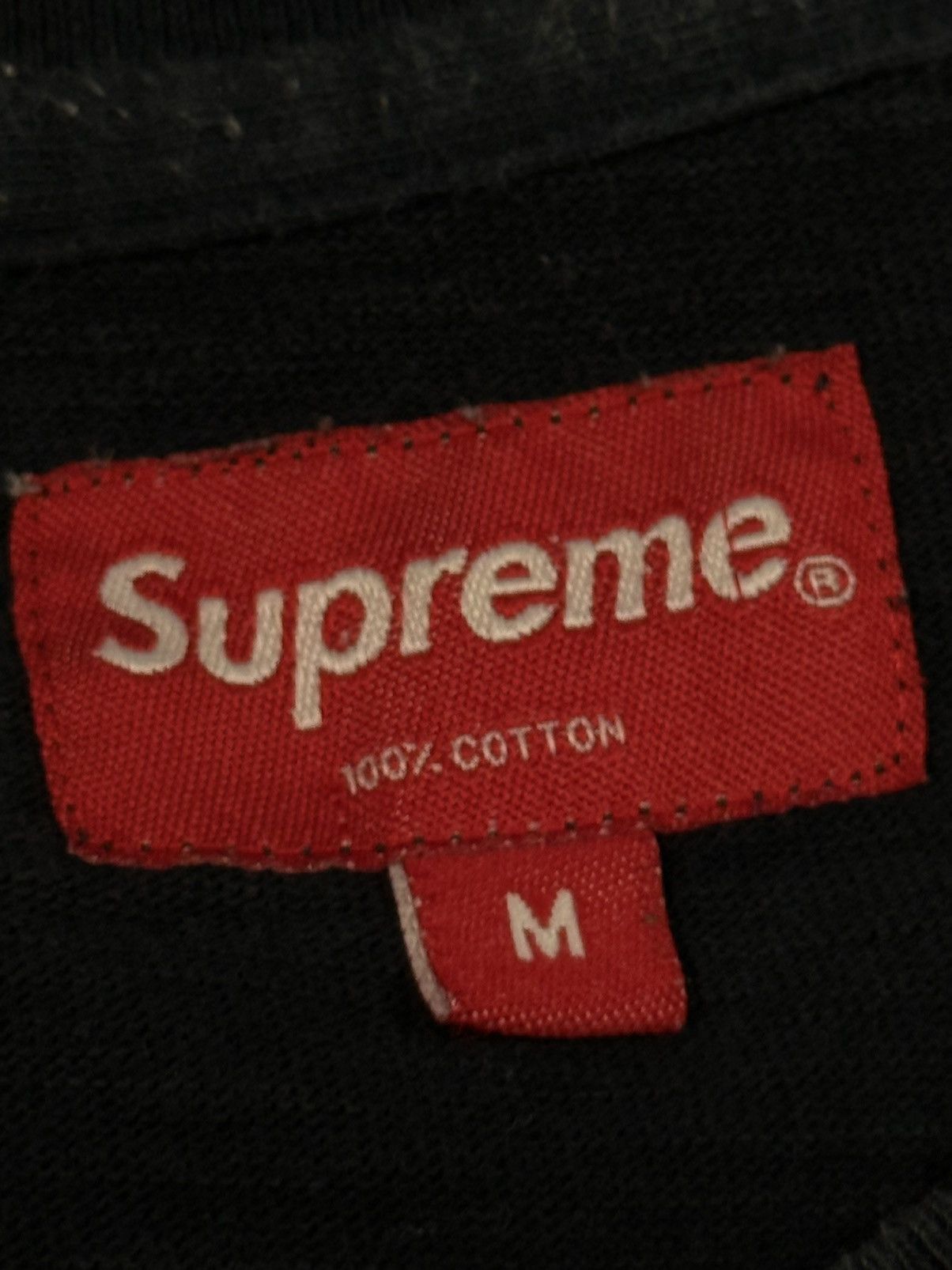 Supreme Supreme Navy Pocket Tee Cut Sewn Medium M Size US M / EU 48-50 / 2 - 3 Thumbnail