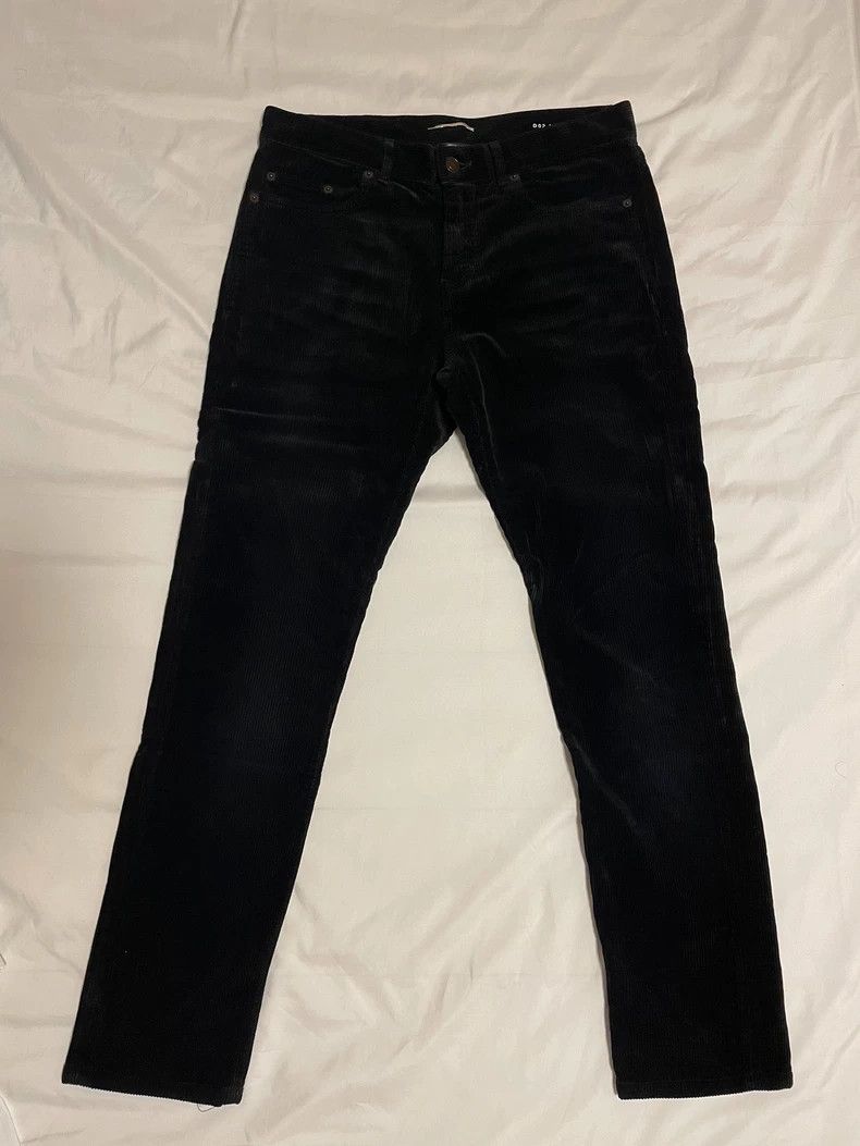 Saint Laurent Paris Saint Laurent Men's Skinny Corduroy Jeans - dmc Size US 29 - 1 Thumbnail