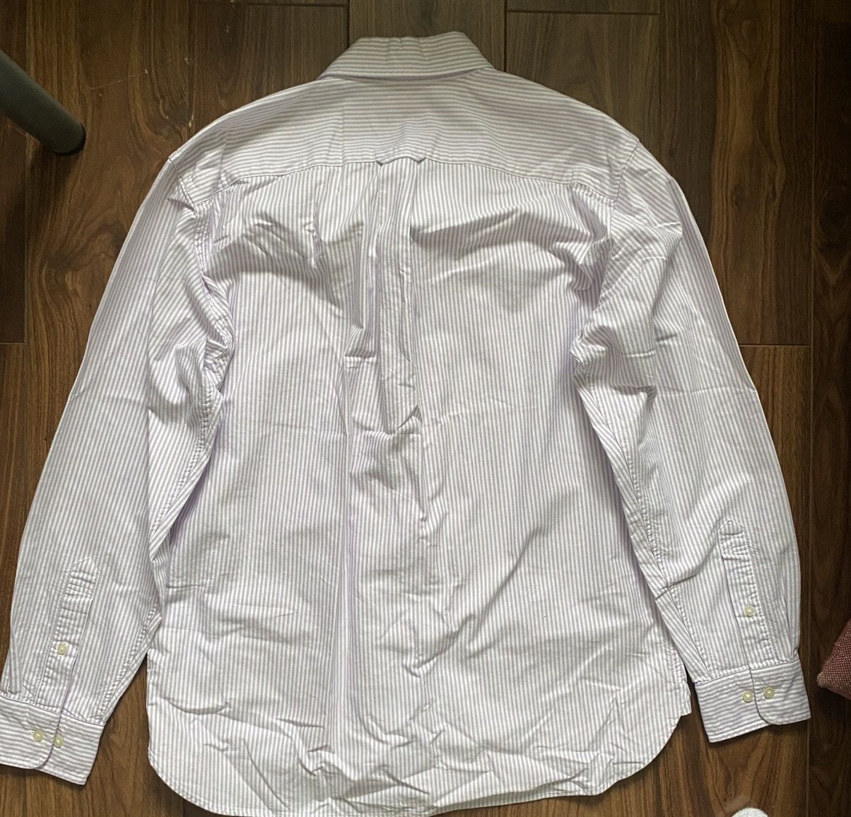 Japanese Brand × Uniqlo Uniqlo Button Up Pinkish purple stripes Size US L / EU 52-54 / 3 - 3 Thumbnail