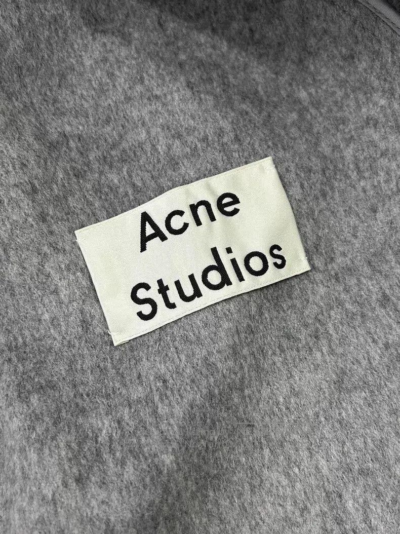 Acne Studios Acne Studios Gray Wool Overcoat Size US M / EU 48-50 / 2 - 4 Thumbnail