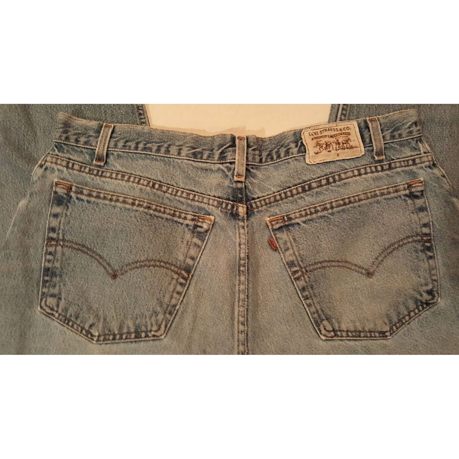 Levi's VINTAGE Levi's Loose Fit Faded Grunge Men's Size 38x29 Tapered Rock Jeans Size US 38 / EU 54 - 5 Thumbnail