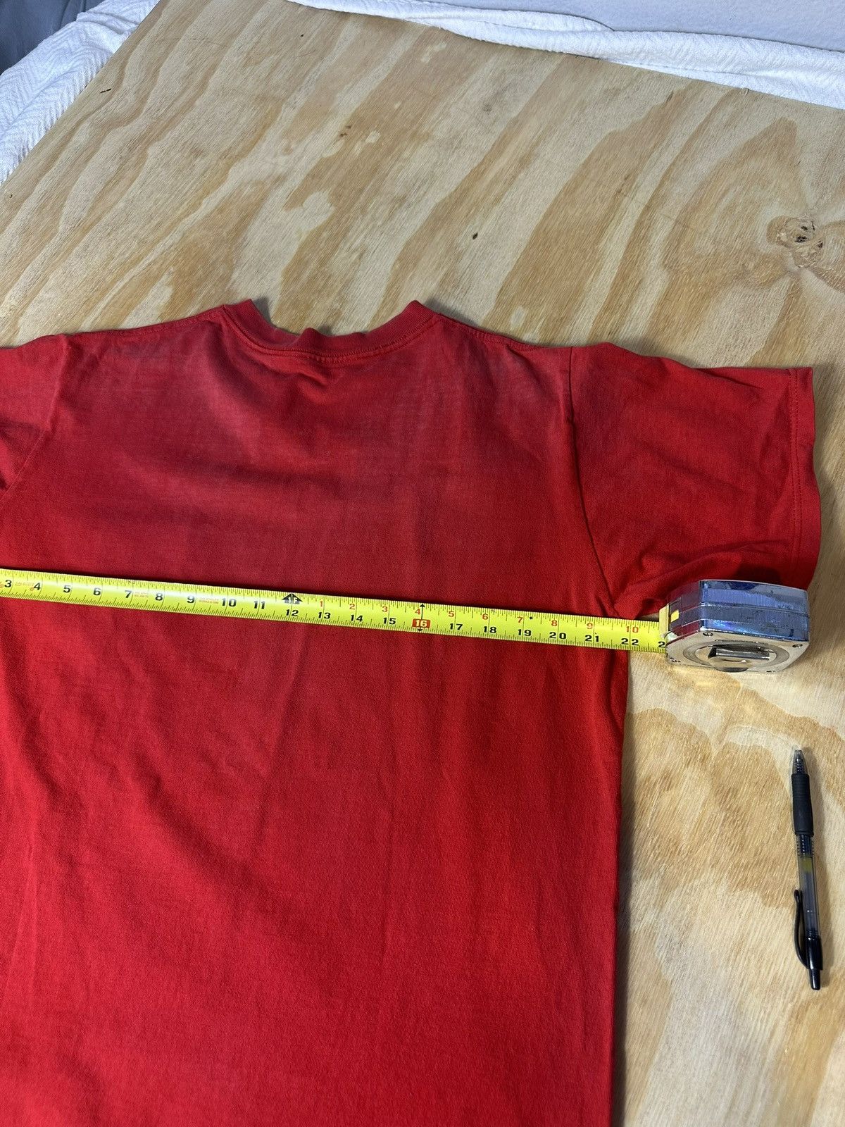 Carhartt Carhartt Red Pocket Tee Classic Workwear T-Shirt Size L Size US L / EU 52-54 / 3 - 5 Thumbnail
