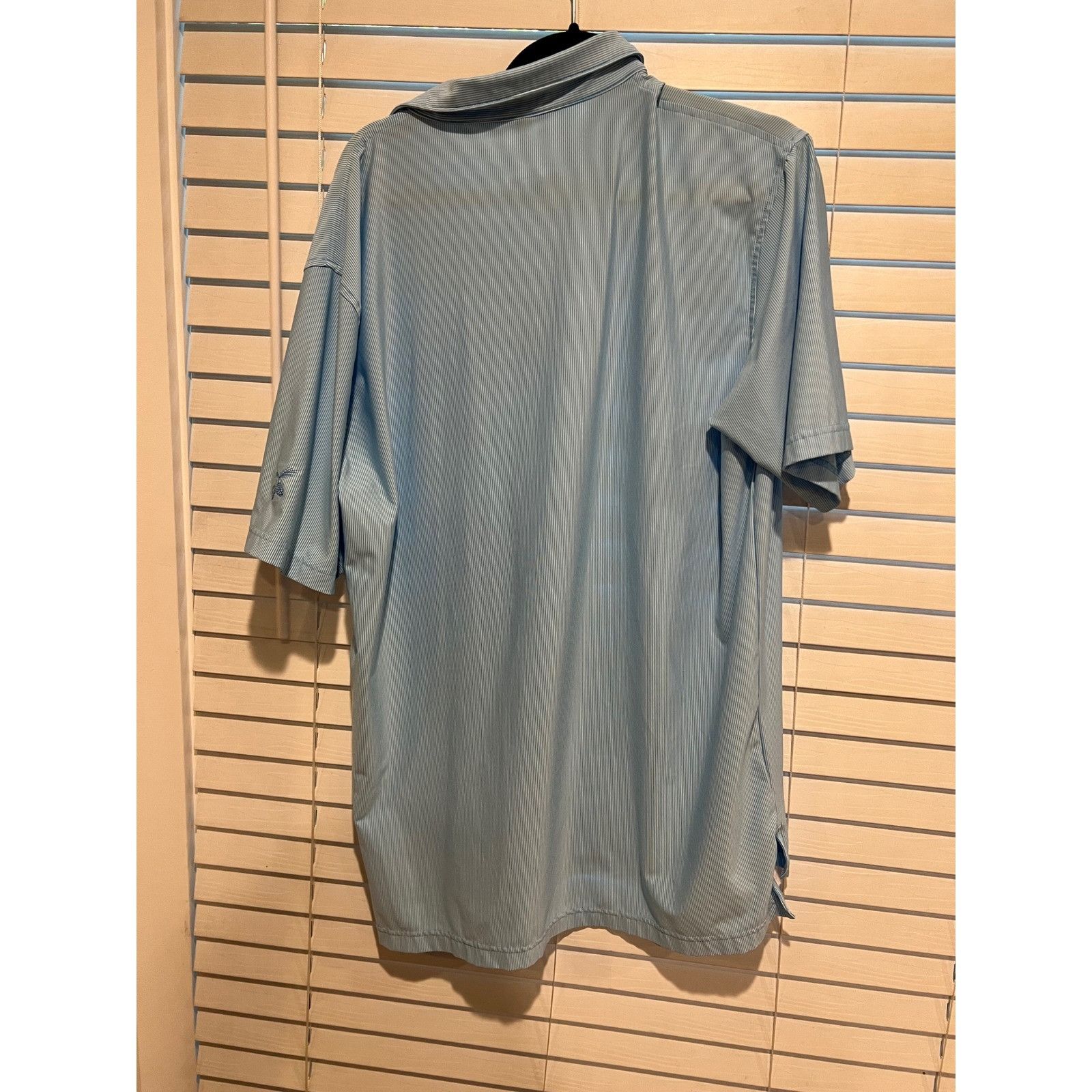 Peter Millar Peter Millar Summer Comfort Light Blue Striped Golf Polo Shi Size US L / EU 52-54 / 3 - 5 Thumbnail