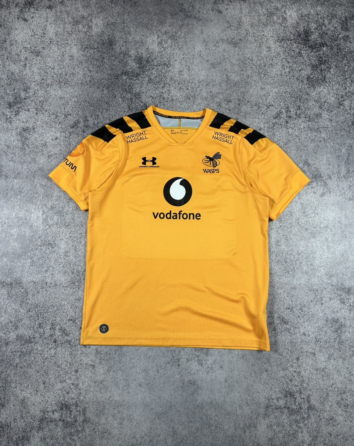 Under Armour Vintage Under Armour Wasps Rugby Jersey Streetwear Rare XL Size US XL / EU 56 / 4 - 1 Thumbnail