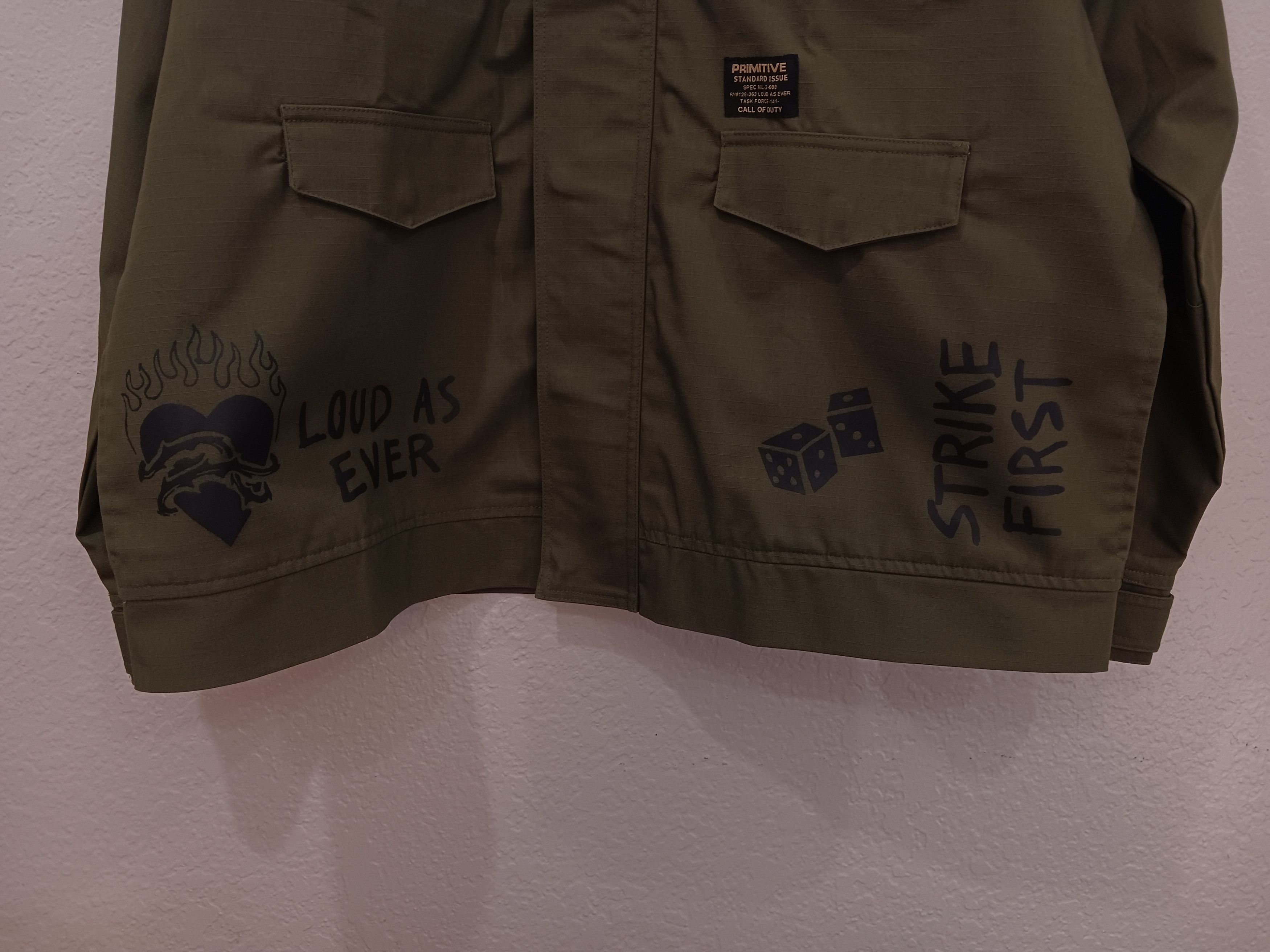 Primitive Primitive Call Of Duty Modern Warfare Military Jungle Jacket Size US XL / EU 56 / 4 - 7 Thumbnail