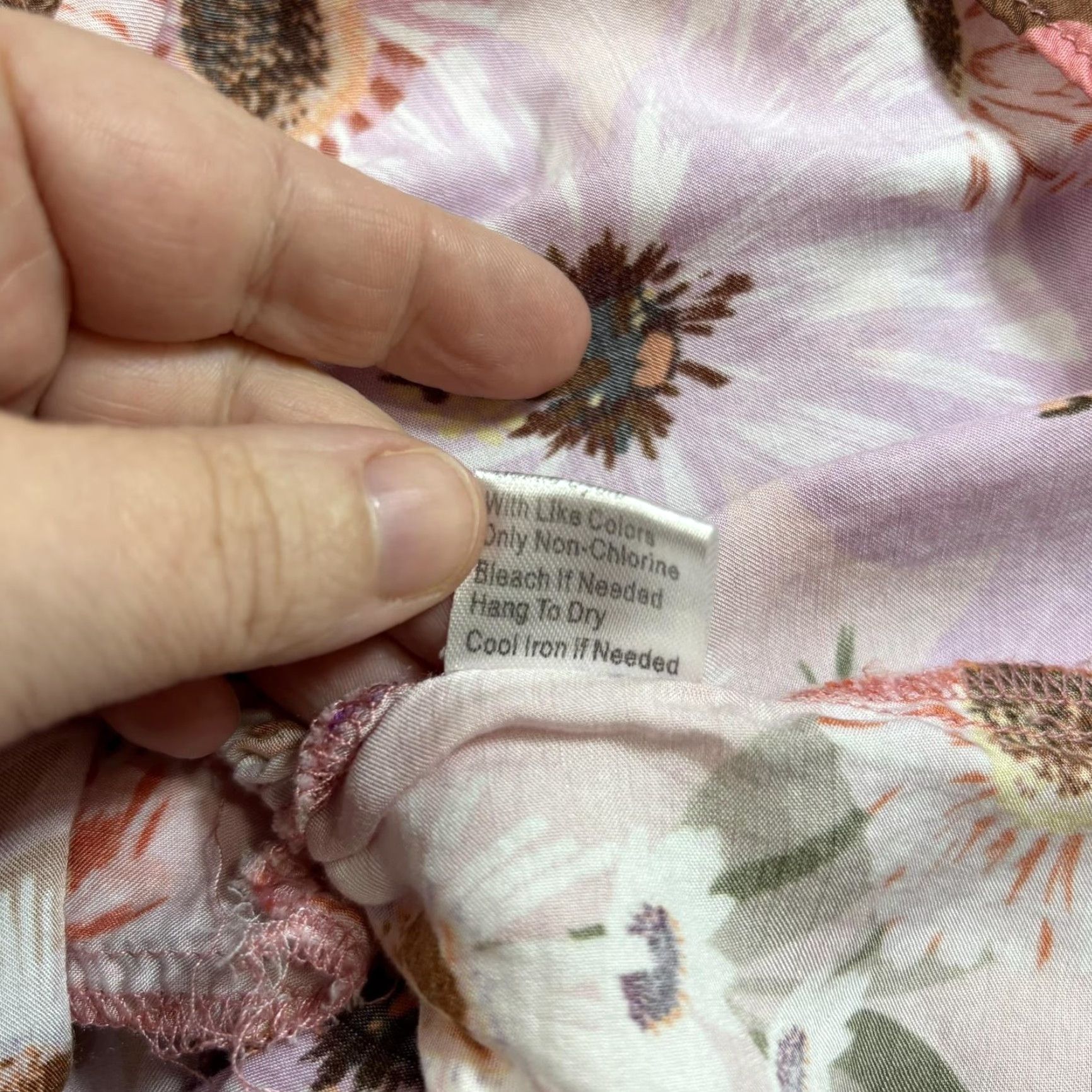 Vintage Rachel Parcell Dress Women 6 Pink Floral Button Ruffle Boho Tiered Art Shirt Dress Puff Sleeve Collared Mockup Size M / US 6-8 / IT 42-44 - 5 Thumbnail