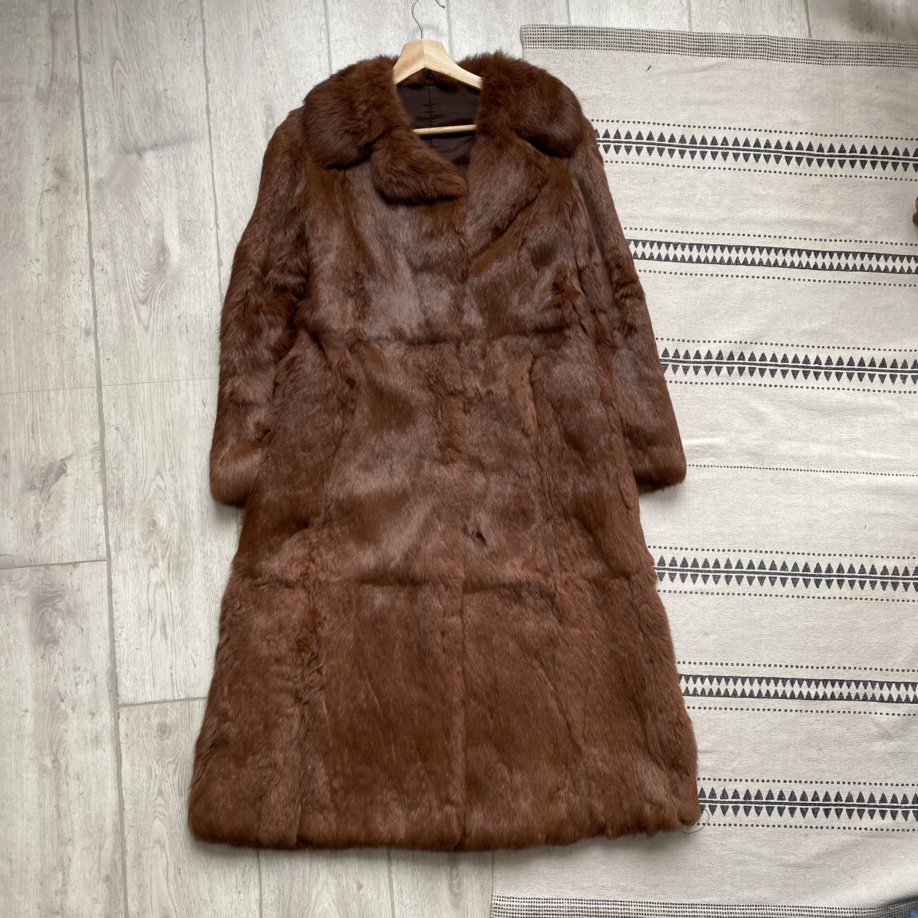 Vintage 80’s Vintage Oldmoney Real Fur Mink Coat Luxury Designer Size S / US 4 / IT 40 - 12 Thumbnail