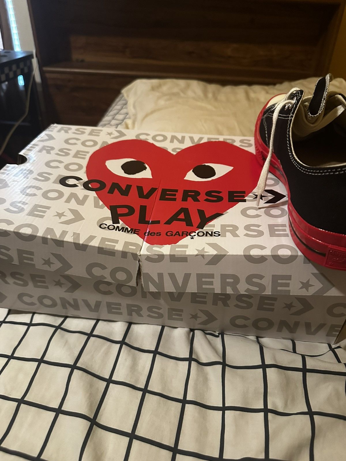Converse Converse ChuckTaylor All Star 70 xComme des Garcons blk/red Size US 12 / EU 45 - 6 Thumbnail
