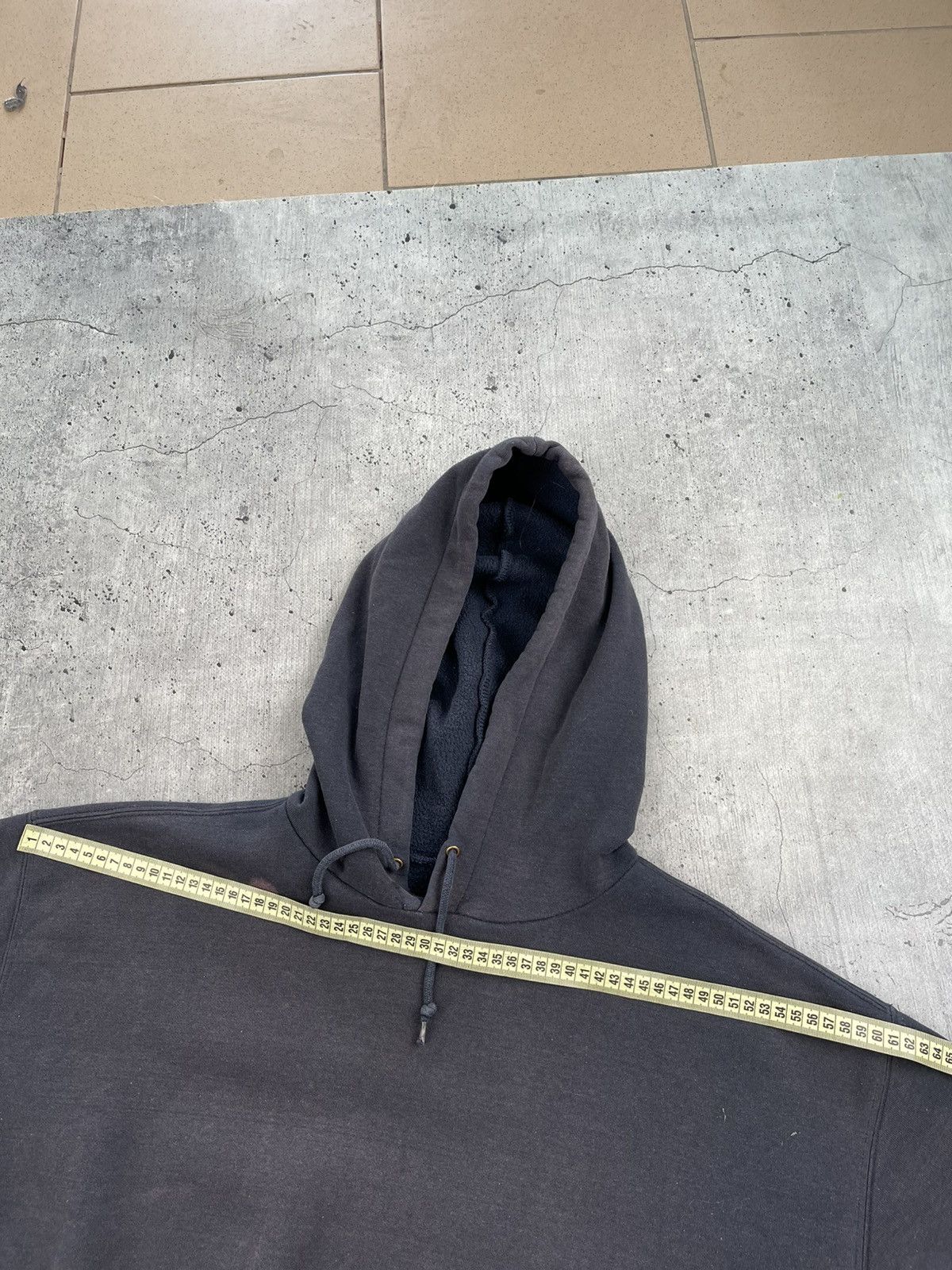 Carhartt CARHARTT Distressed Detroit Big Logo Hoodie Sun-Faded Baggy Size US XL / EU 56 / 4 - 10 Thumbnail
