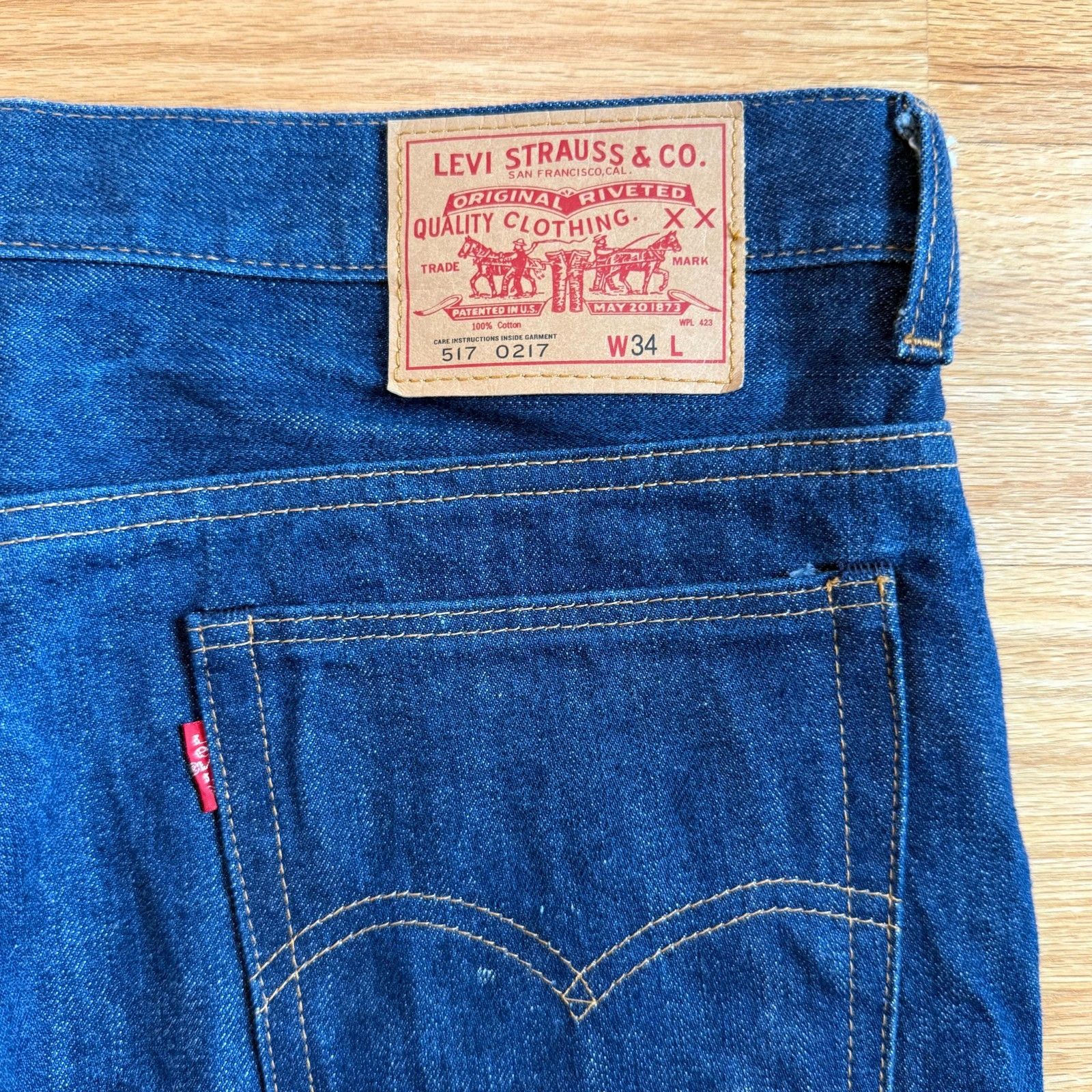Levi's Vintage Clothing Levi’s Vintage Clothing LVC Men's '70s 517 Sattleman Bootcut Size US 34 / EU 50 - 12 Thumbnail