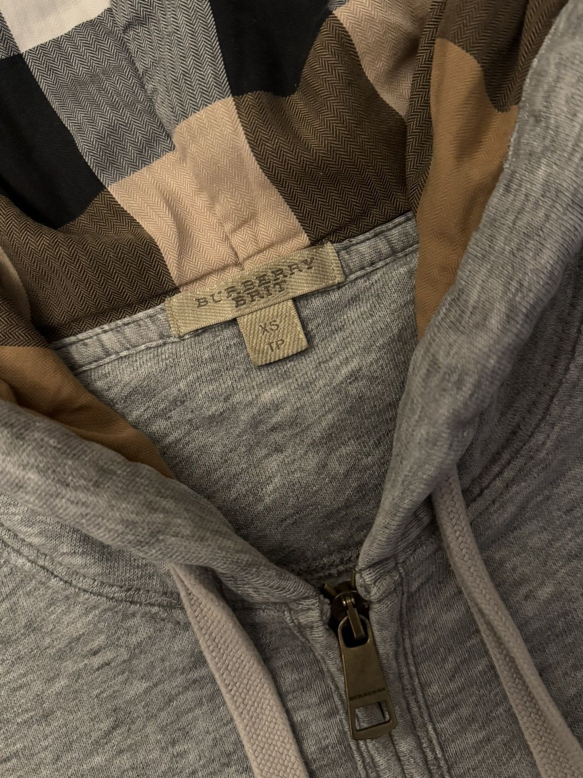 Burberry Bueberry Classic Grey Hoodie Size US XS / EU 42 / 0 - 8 Thumbnail