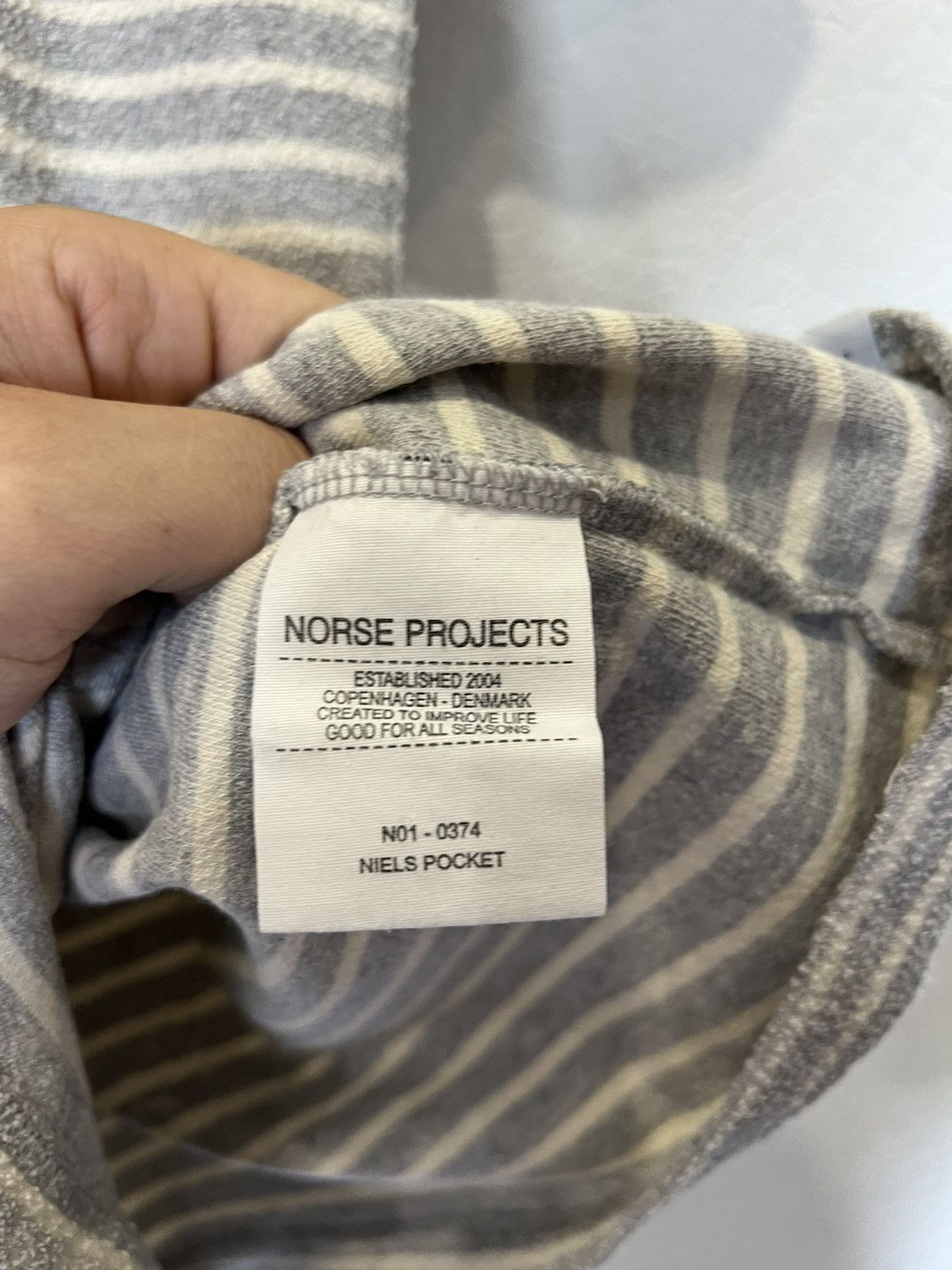 Norse Projects Norse Project T Shirt Tee Striped Size US M / EU 48-50 / 2 - 7 Thumbnail
