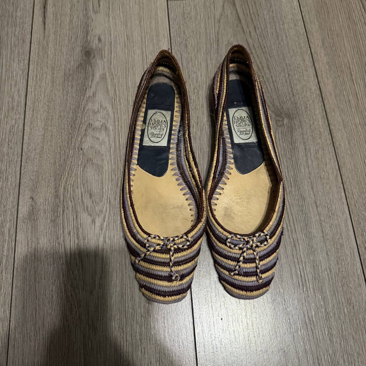 Other Emma Hope Ballet Flat Shoes Basket Weave Size 41 Size US 11 / IT 41 - 2 Thumbnail