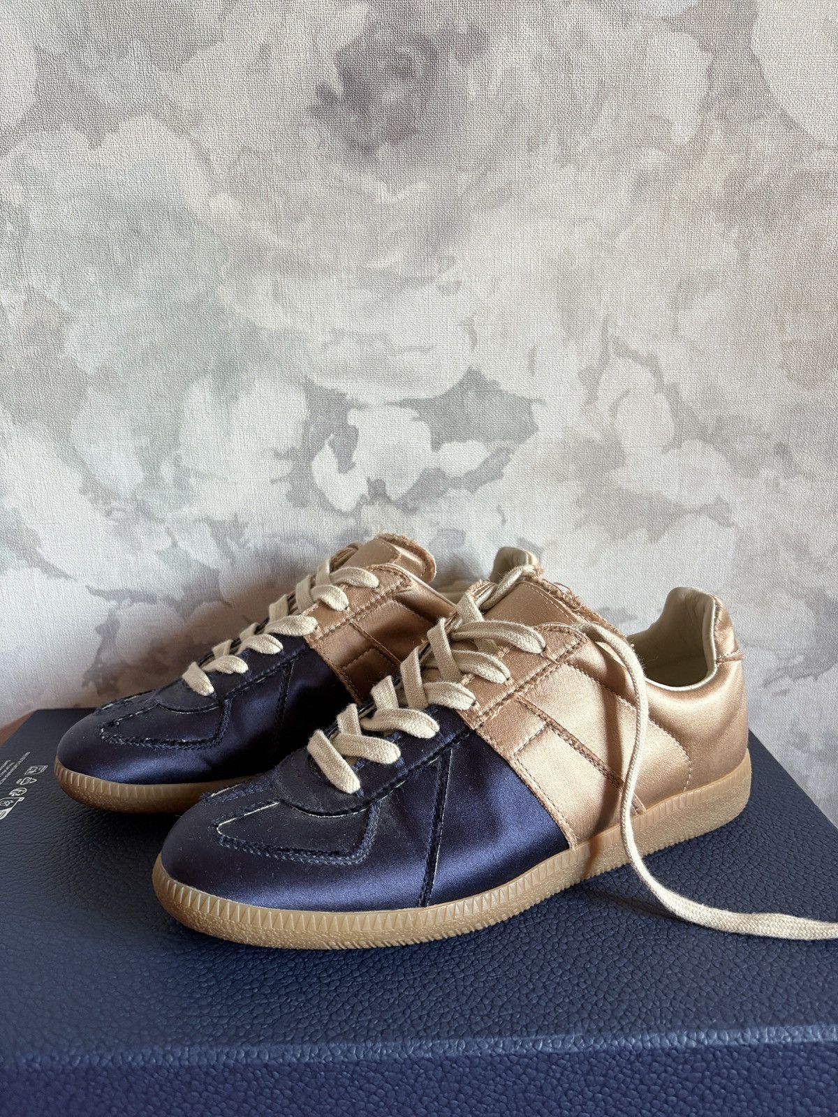Maison Margiela Maison Margiela GAT sneakers Gold and Blue Size US 6 / IT 36 - 6 Thumbnail