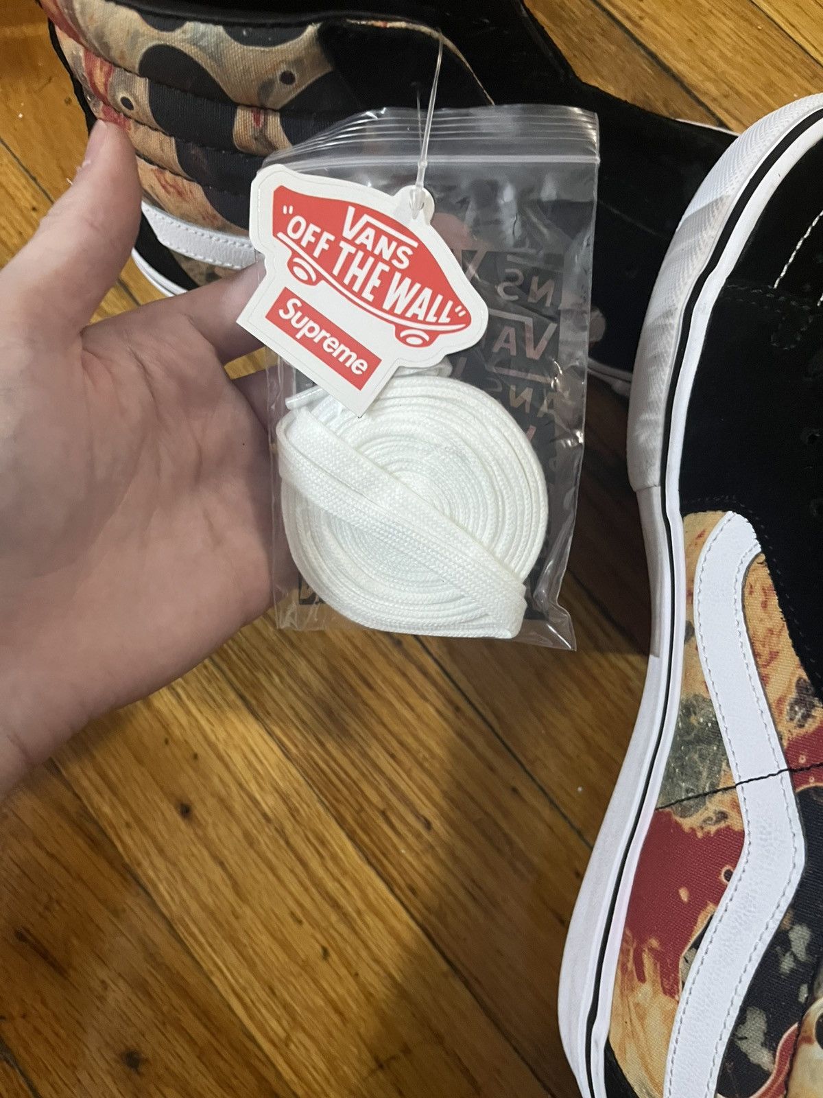 Supreme Supreme blood and semen high too vans Size US 10 / EU 43 - 8 Thumbnail