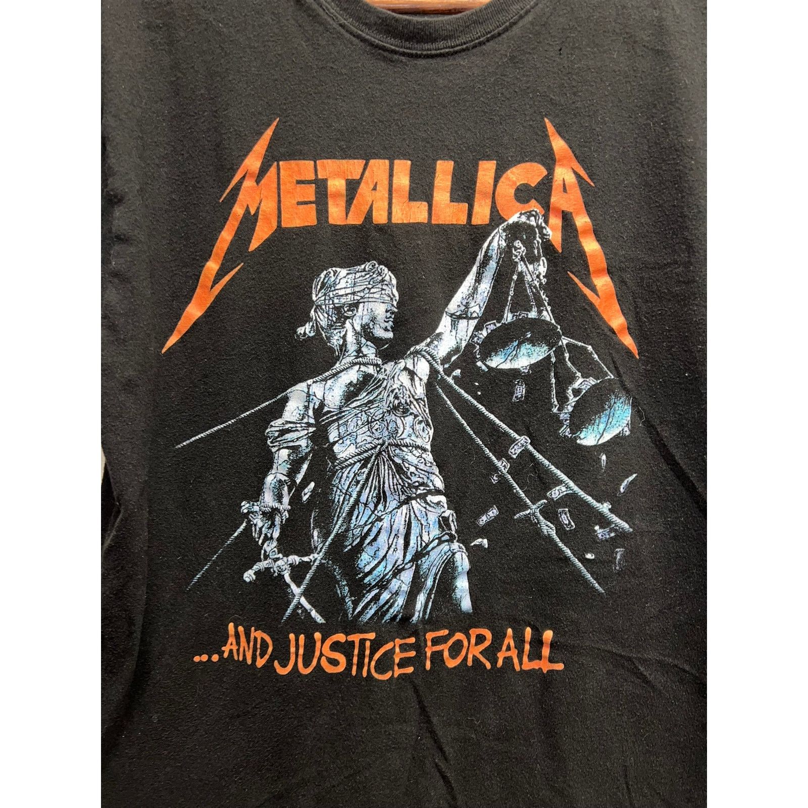 Vintage Metallica and Justice For All Shirt Rock Band Music Tee S Size US S / EU 44-46 / 1 - 2 Thumbnail