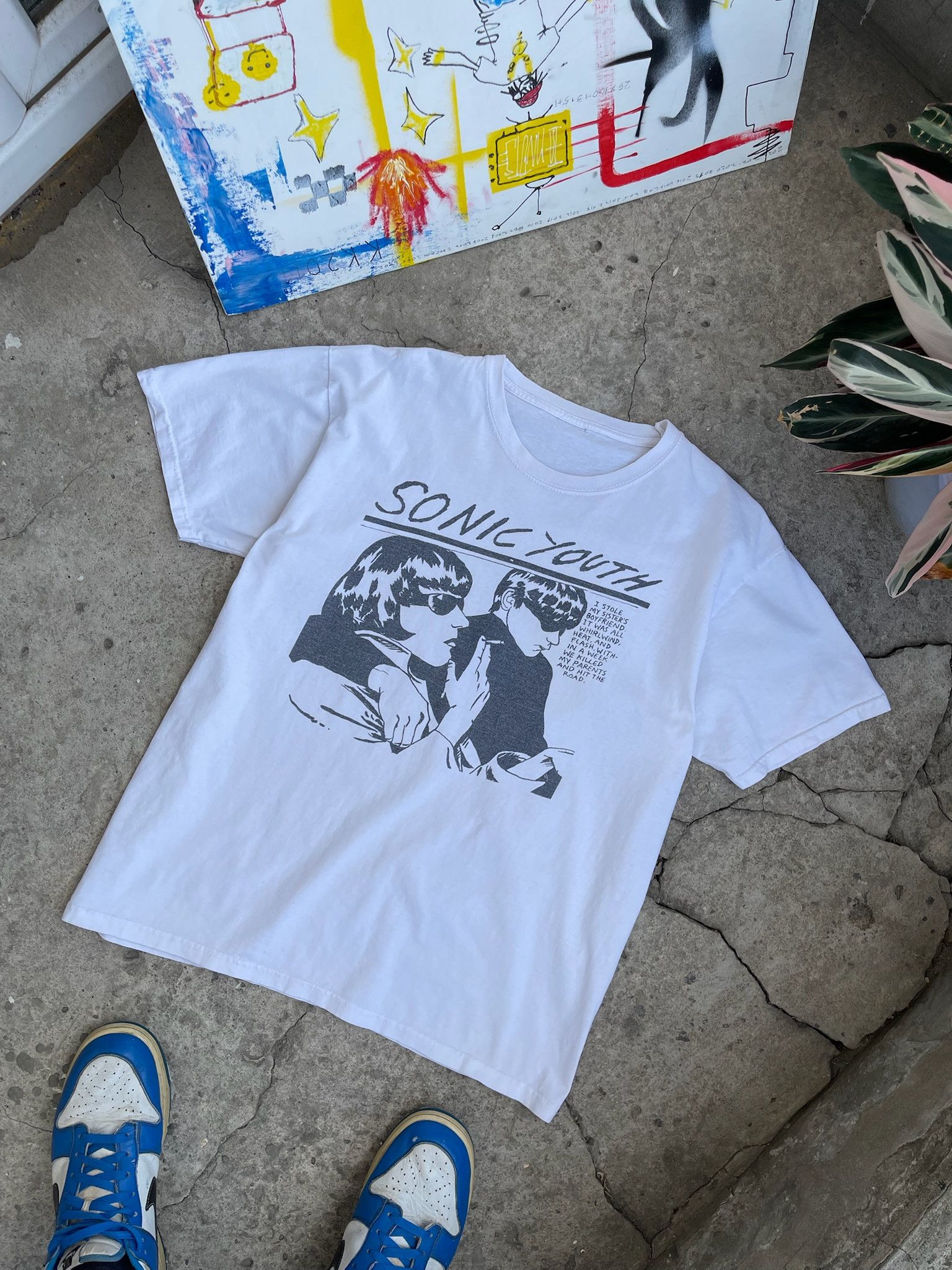 Y2K Sonic Youth LP Tシャツ ビンテージ 超希少 90's Sonic Youth