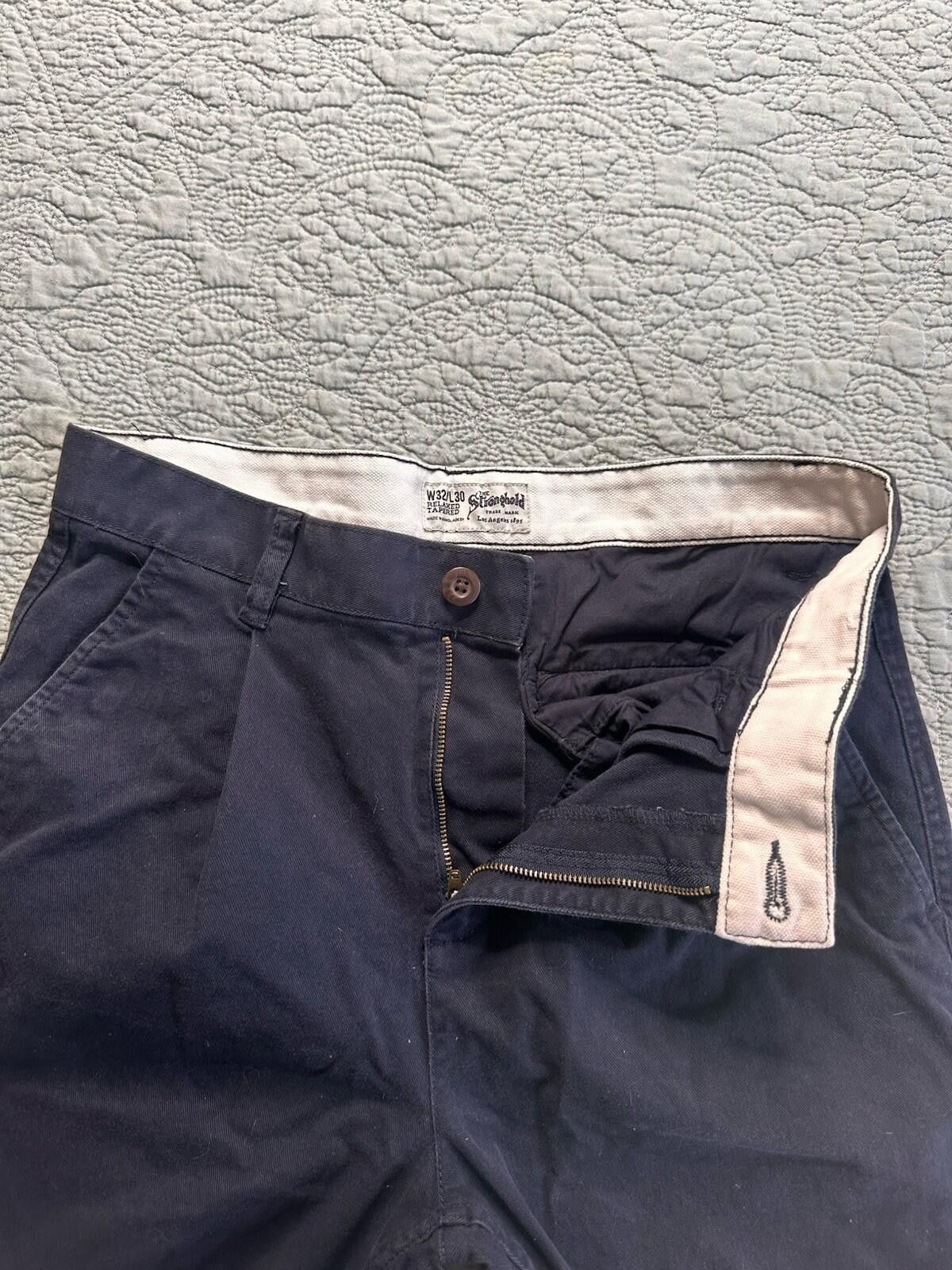 Denim & Co. Denim Co. Stronghold Men’s Blue Pants 32x30, WorkwearJeans Size US 32 / EU 48 - 5 Thumbnail