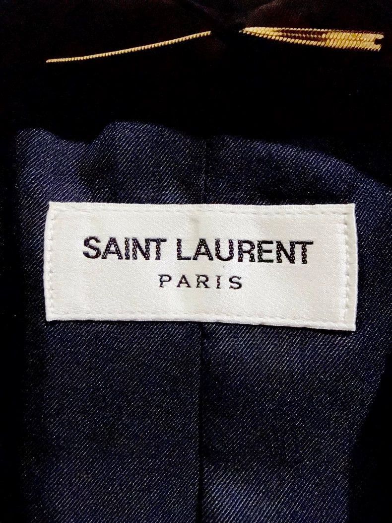 Saint Laurent Paris Classic Yves Saint Laurent Smoking Jacket-2506 Size US M / EU 48-50 / 2 - 2 Thumbnail