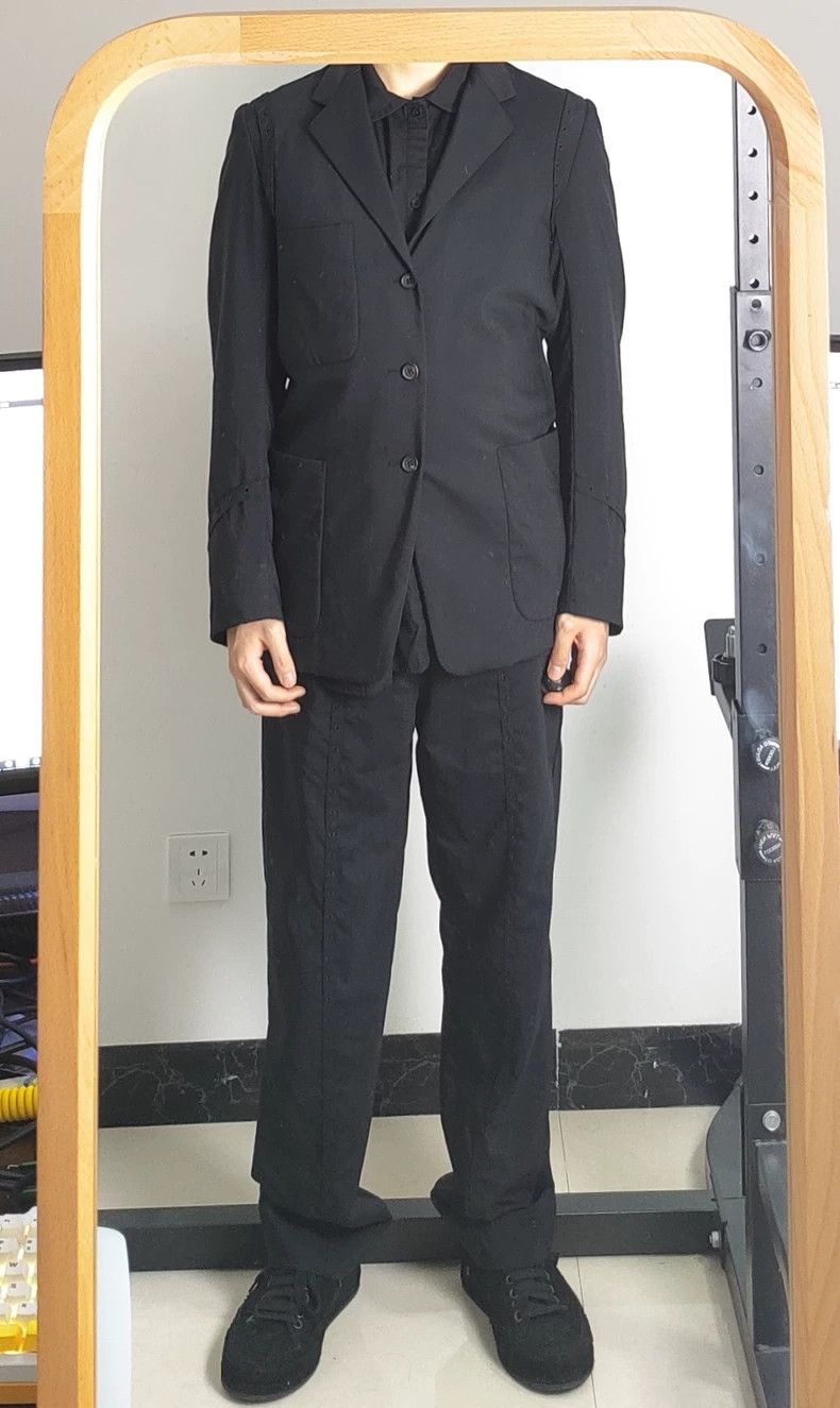 Yohji Yamamoto Yohji Yamamoto size 3 01 SS breather blazer 2505-Nextarrow Size 38S - 8 Thumbnail