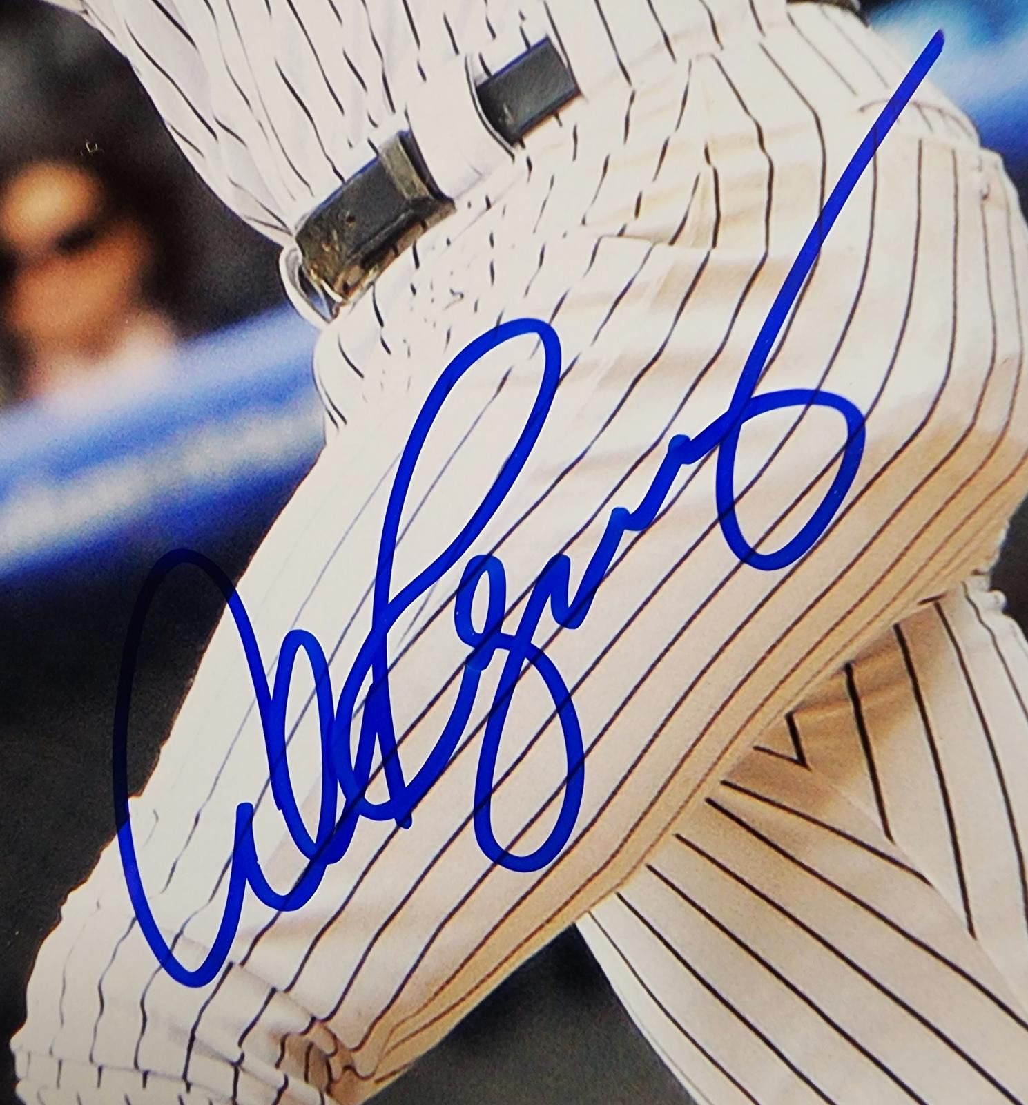 MLB Alex Rodriguez A-rod Signed 8x10 Photo New York Yankees COA Size ONE SIZE - 2 Thumbnail