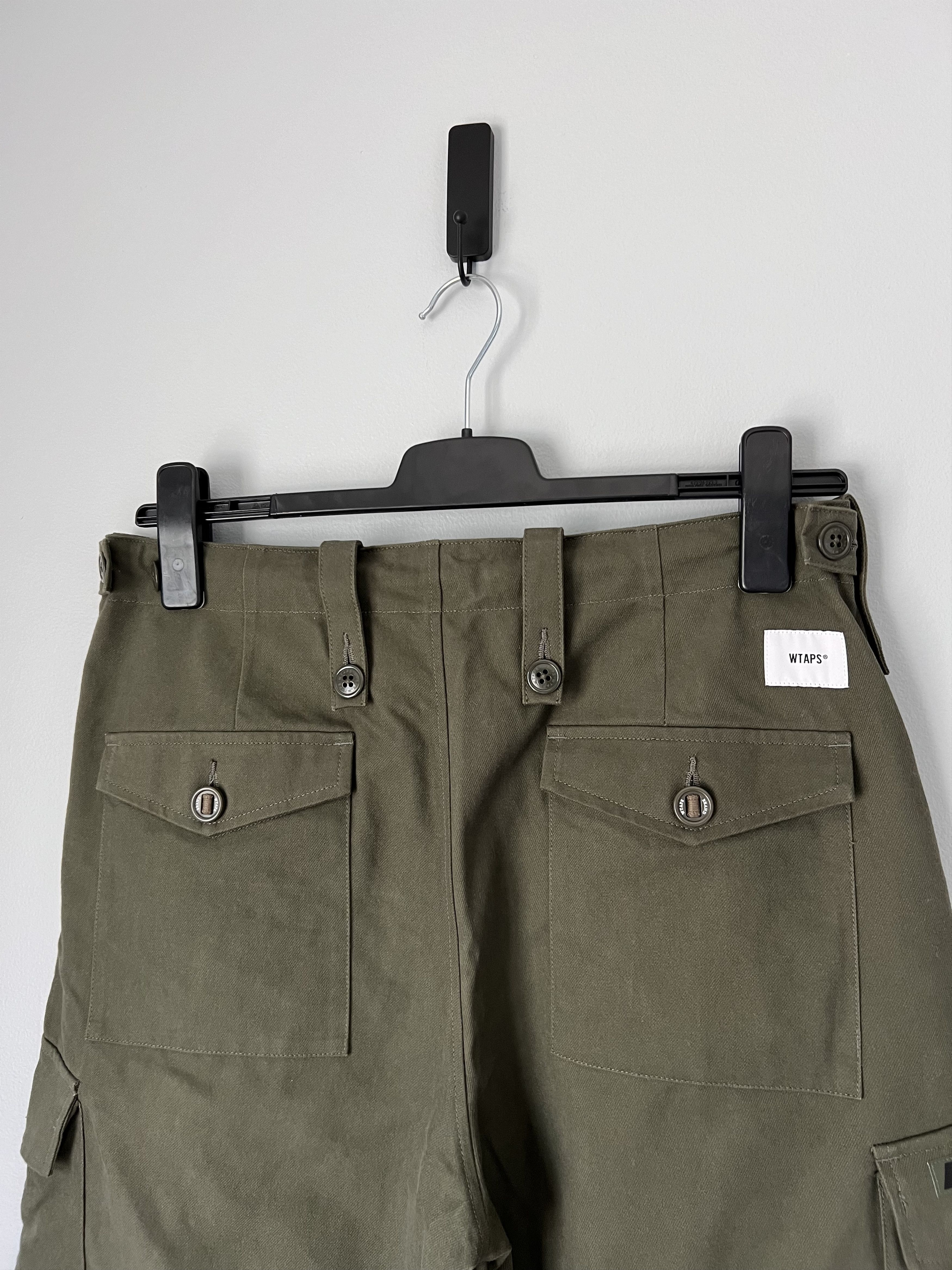 Wtaps WTAPS Milt2001 Cargo Pants in Olive Green Size US 34 / EU 50 - 6 Thumbnail
