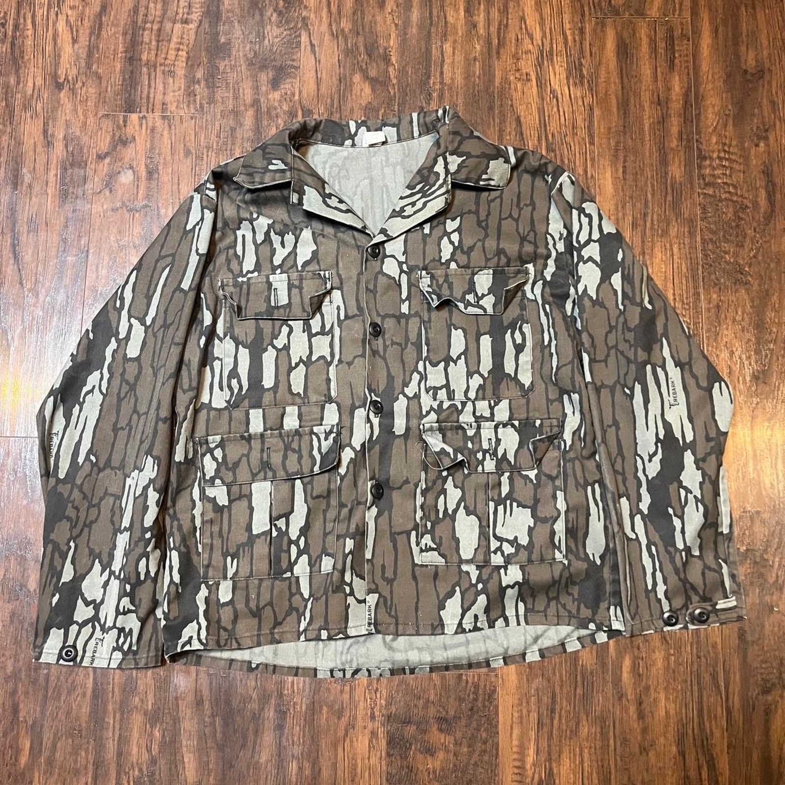 Realtree Vintage Camo Rebark Button Up Shirt Size US L / EU 52-54 / 3 - 1 Thumbnail
