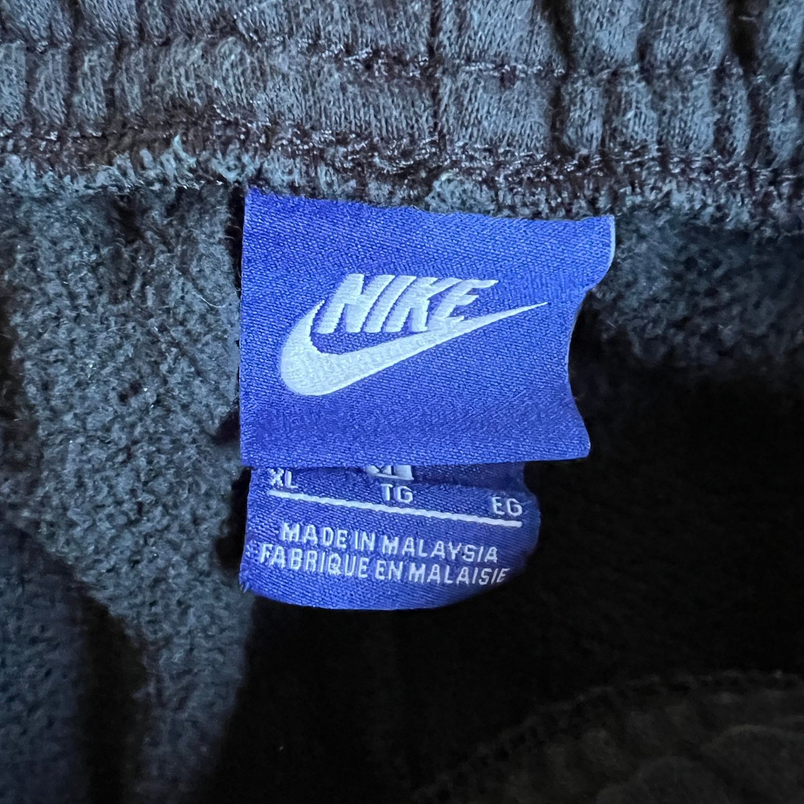 Nike VTG 80s Nike Blue Label Men's Black Sweatpants XL Size US 36 / EU 52 - 4 Thumbnail