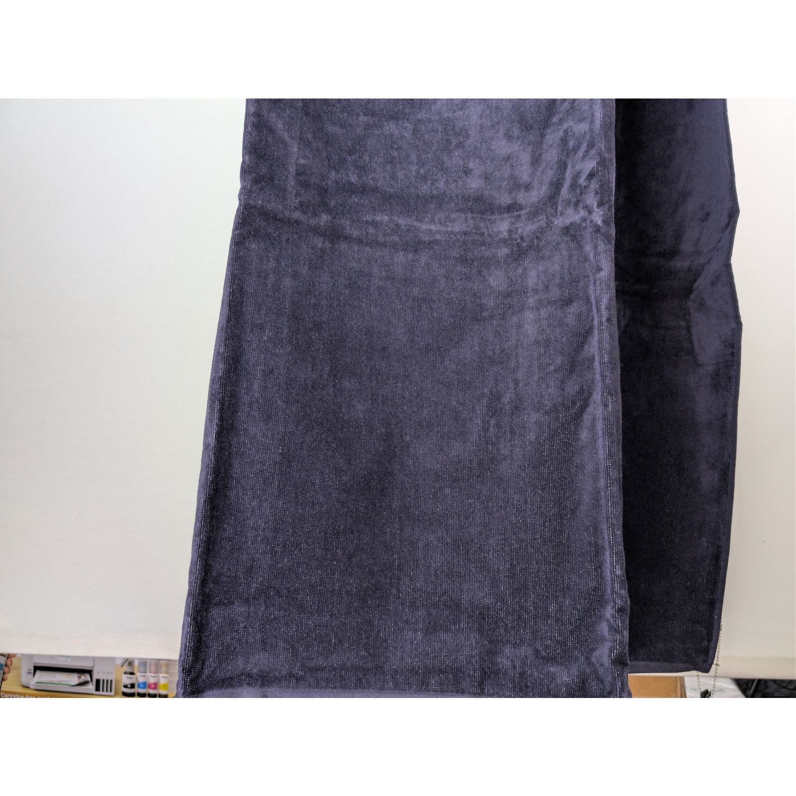 Amiri o1rshd1 Size: OS / Q:5 / Small Logo Towel in Dark Navy Size ONE SIZE - 6 Thumbnail