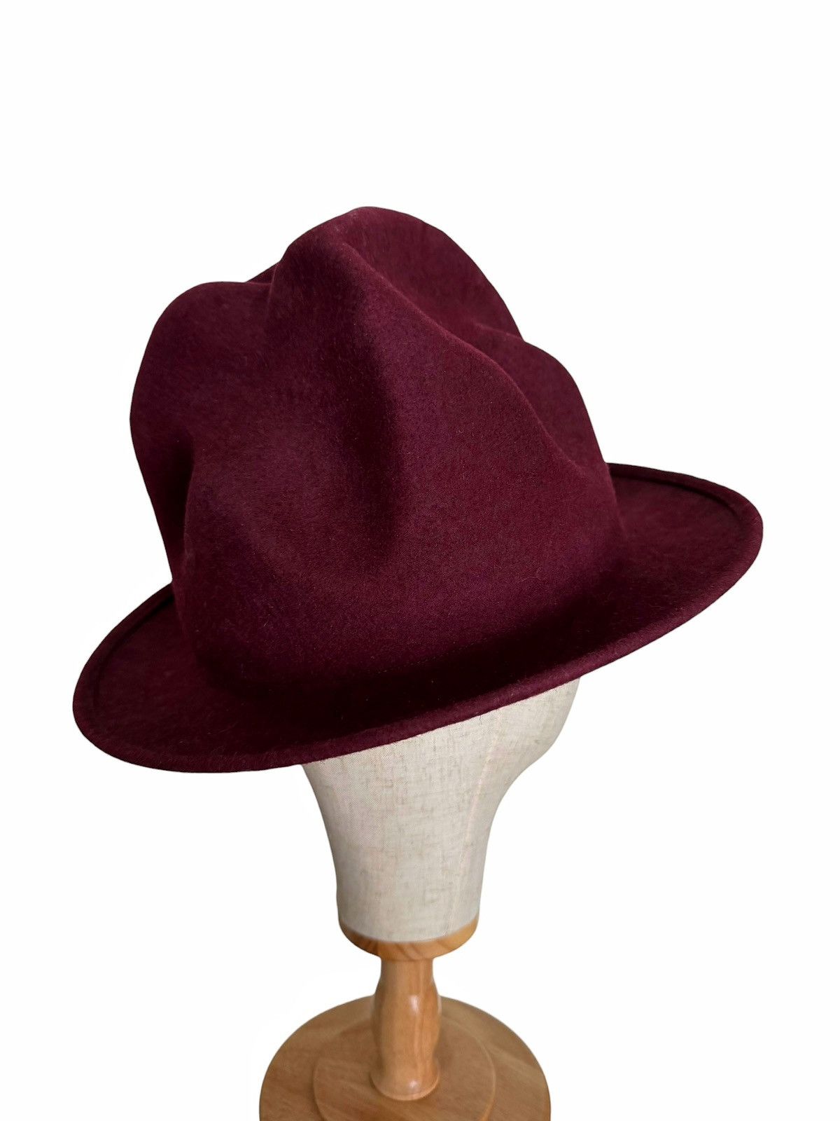 Vivienne Westwood World’s End Felt Mountain Wide Brim Hat Size ONE SIZE - 5 Thumbnail