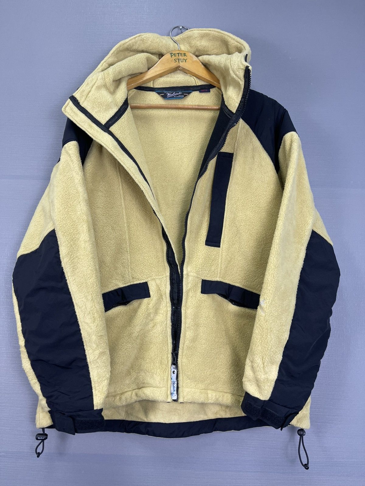 Woolrich Woolen Mills Vintage Woolrich Fleece Jacket Size US L / EU 52-54 / 3 - 12 Thumbnail
