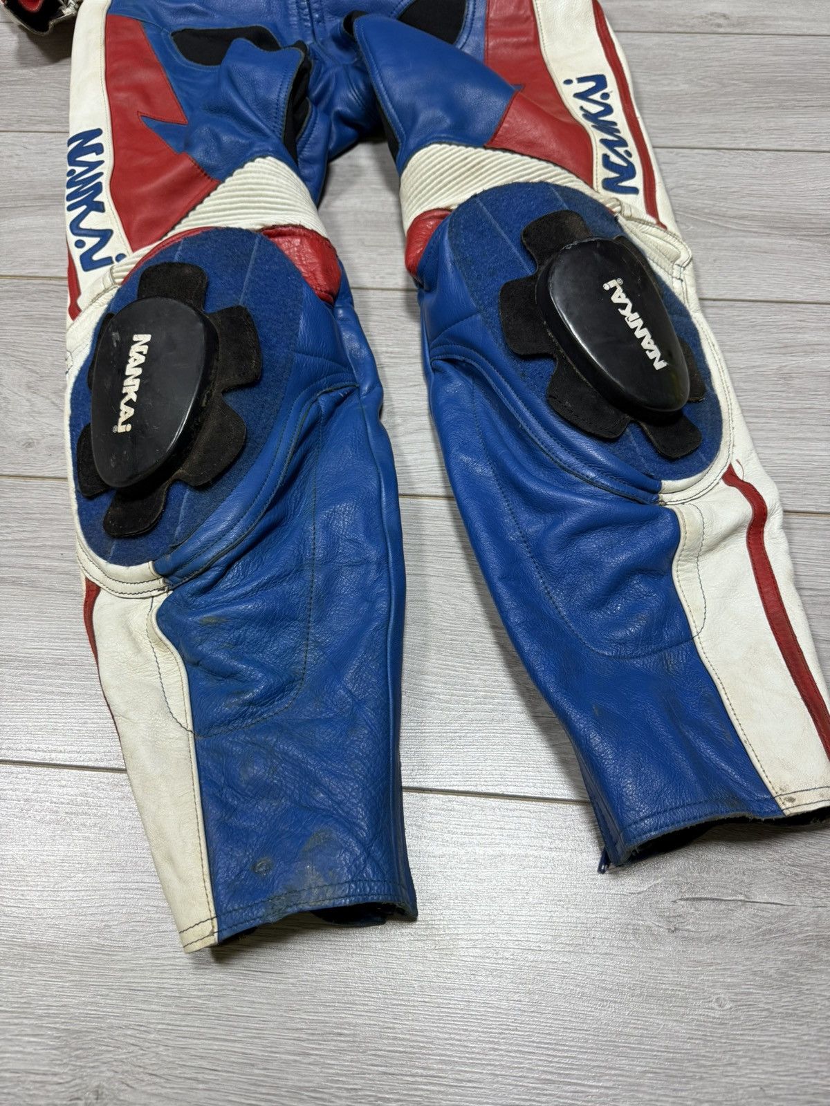 NANKAI Japan Leather suit overall MOTO protection