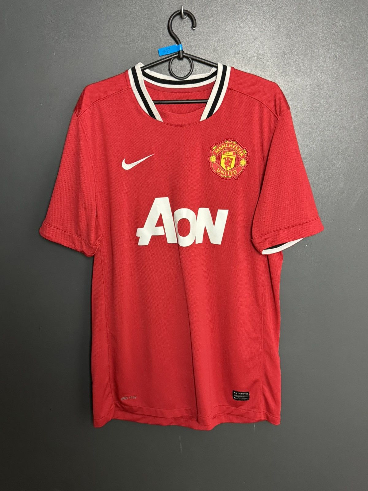 Nike Manchester United 11/12 Home Mitchell Football Jersey Size US L / EU 52-54 / 3 - 2 Thumbnail