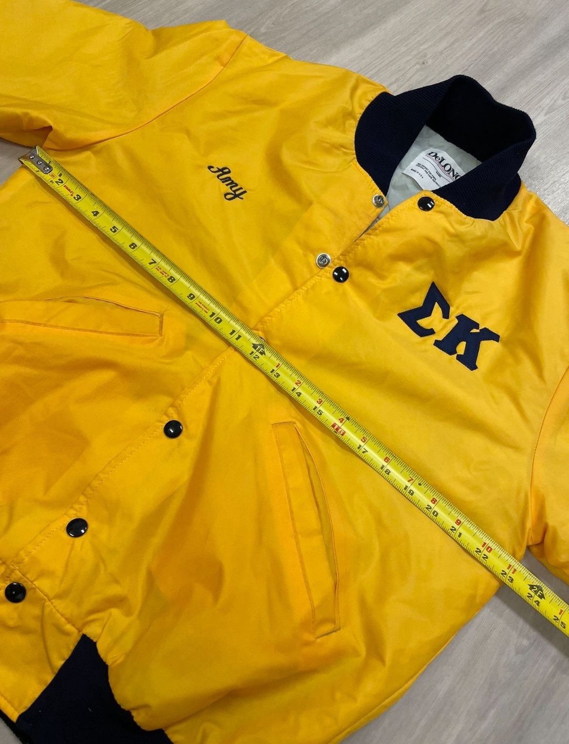 Vintage Vintage West Virginia WVU Mountaineers DeLong Jacket Sz M Size US M / EU 48-50 / 2 - 6 Thumbnail