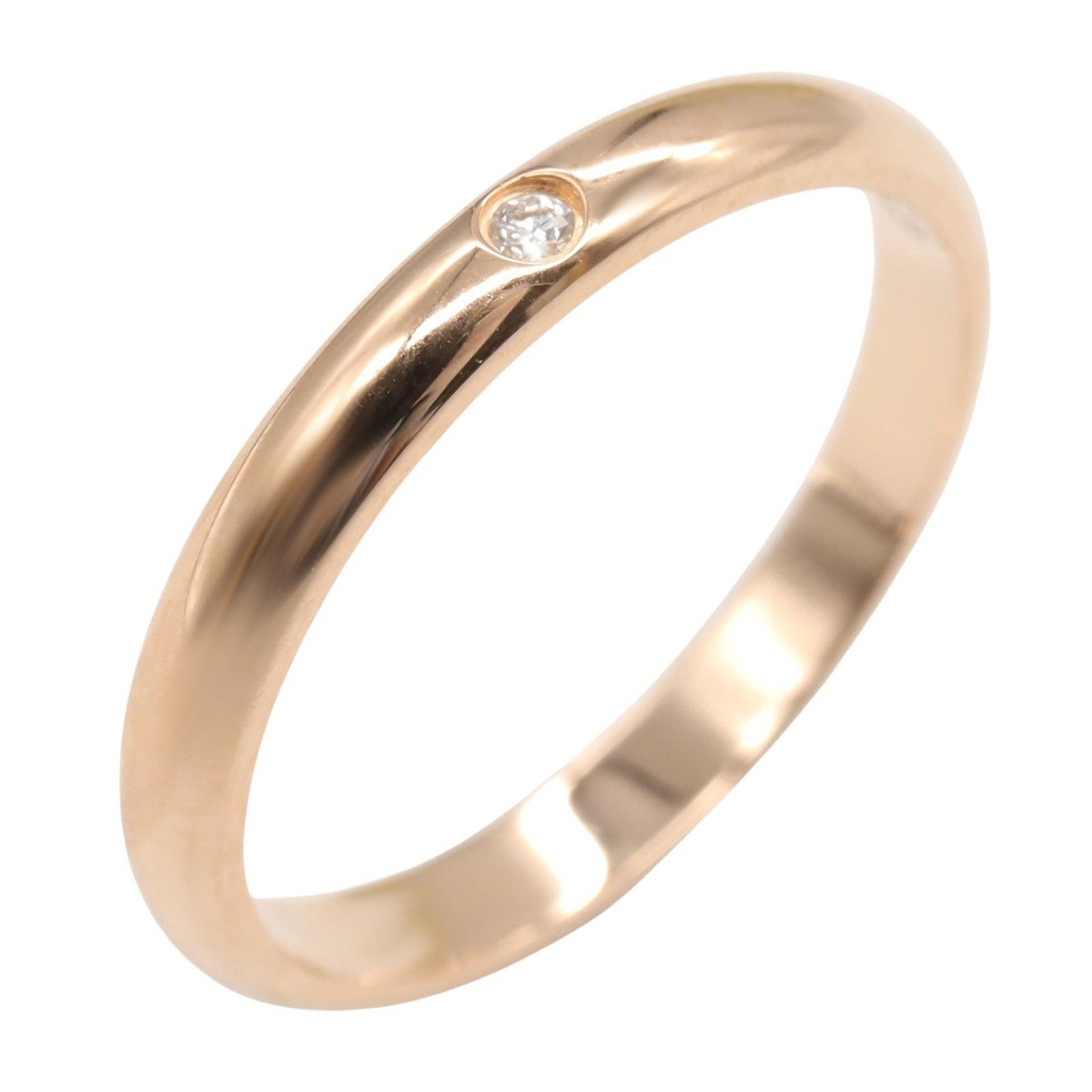 Cartier Cartier 1895 Wedding Rings 1Pd Ring K18Pg (Pink Gold) Diamond Clear Size ONE SIZE - 1 Thumbnail