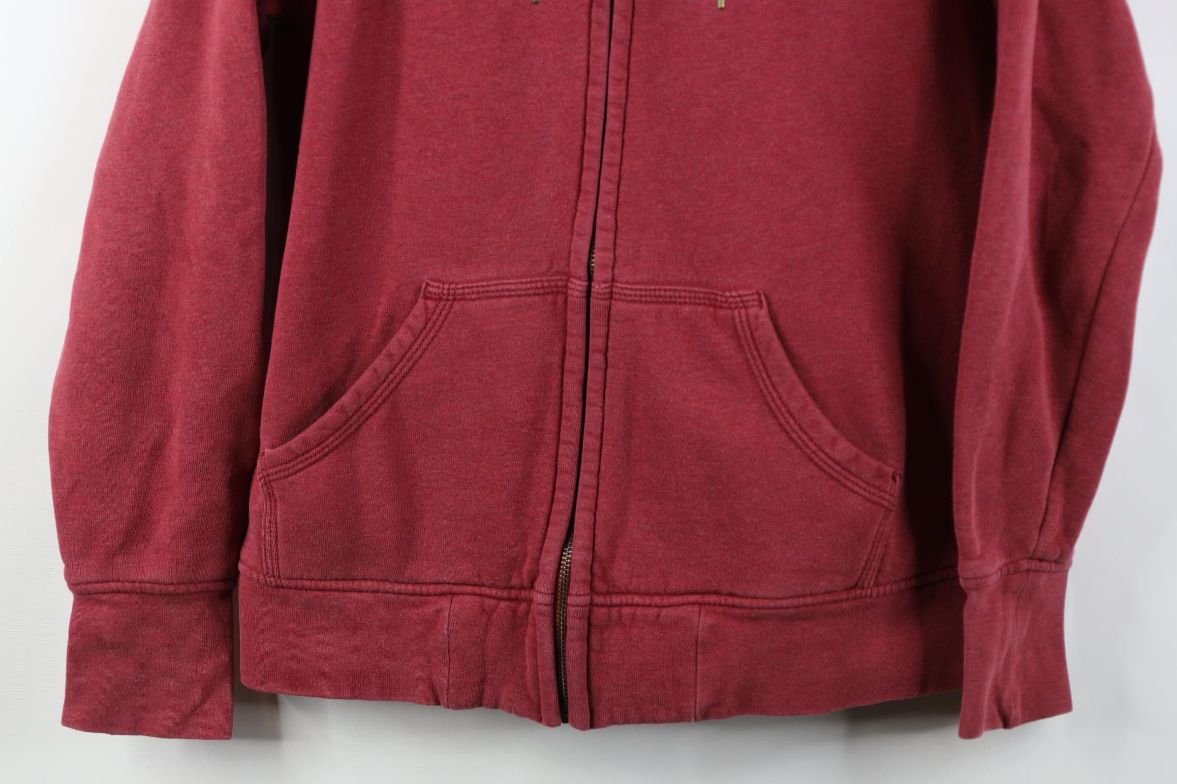 Carhartt Vintage Y2K Carhartt Spell Script Full Zip Hoodie Sweatshirt Size M / US 6-8 / IT 42-44 - 3 Thumbnail