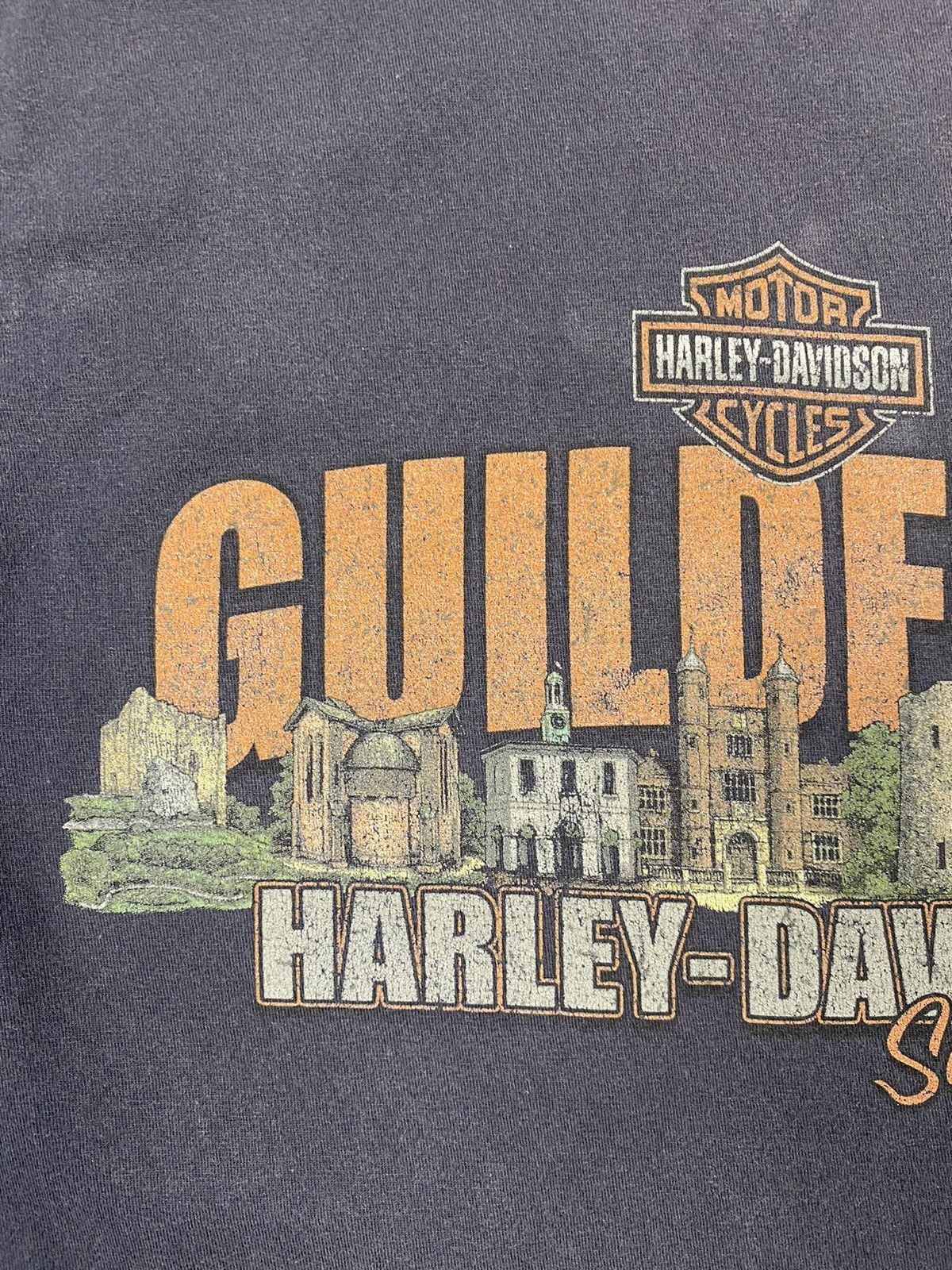 Harley Davidson Harley Davidson Guildford Surrey England Motorcycle 2013 tee Size US S / EU 44-46 / 1 - 11 Thumbnail