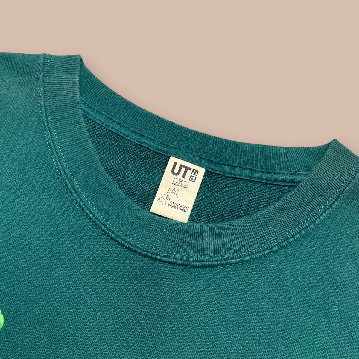Uniqlo Uniqlo X Studio Ghibli "My Neighbor TOTORO" Sweatshirt Size US XL / EU 56 / 4 - 11 Thumbnail